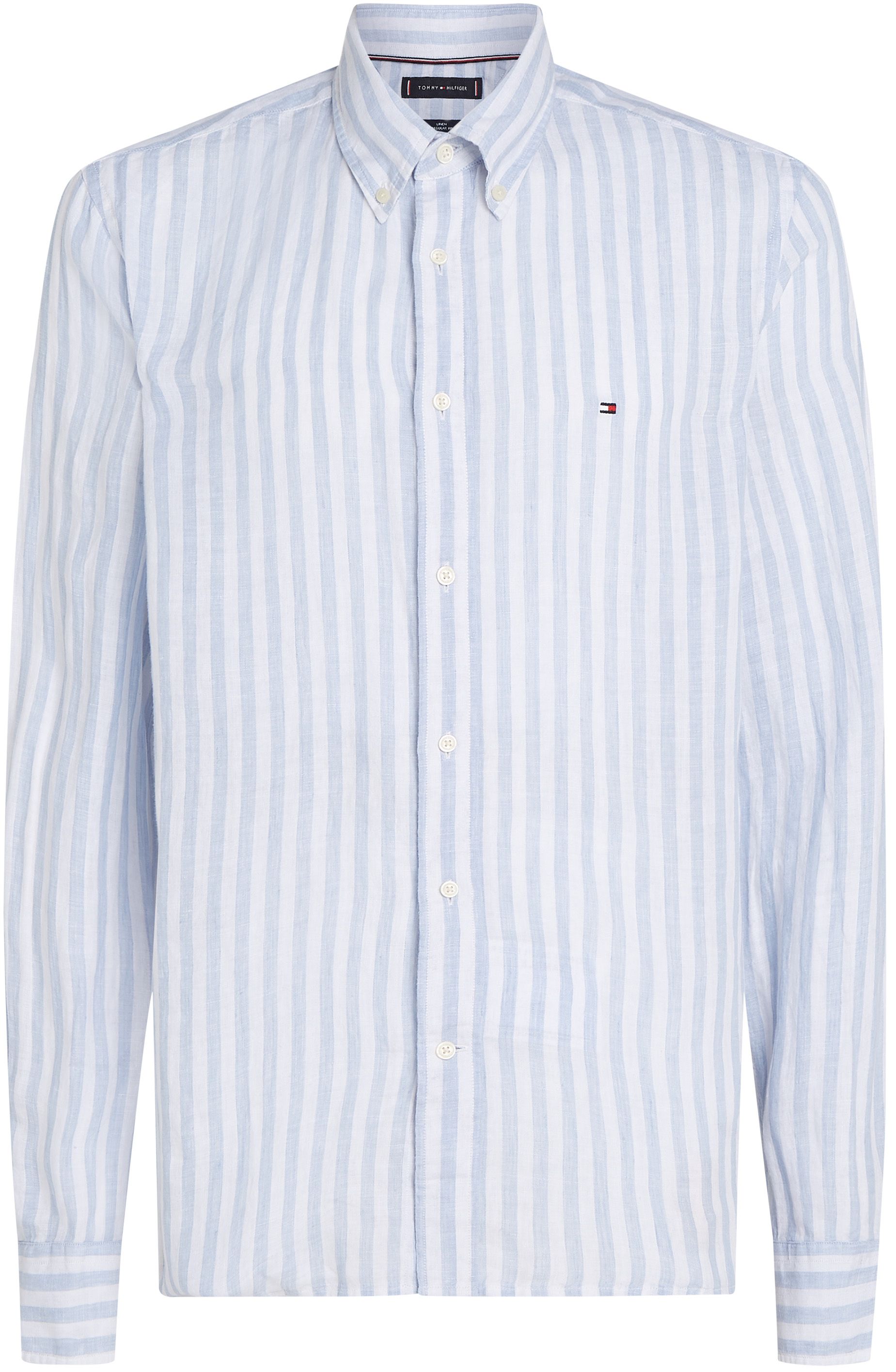 Tommy Hilfiger Shirt Linen Light Blue MW0MW38581-0A4 order online | Suitable