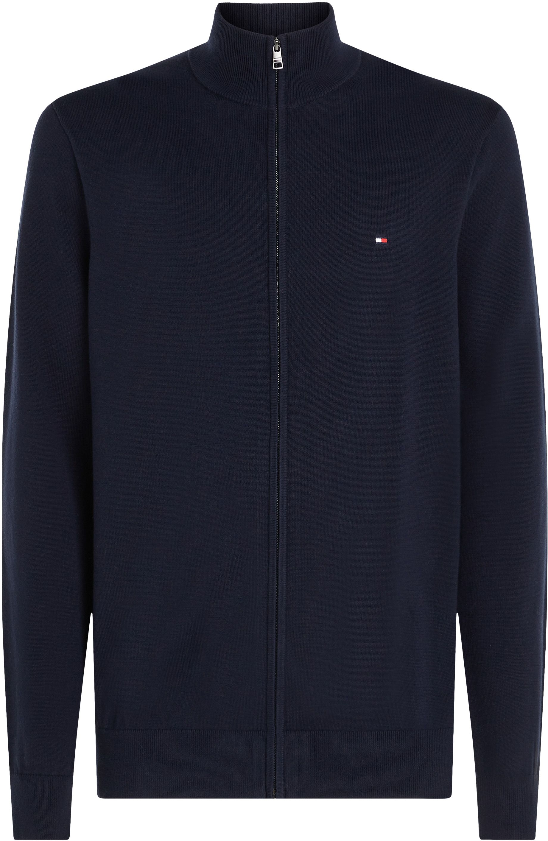 Tommy Hilfiger Cardigan Zip Navy MW0MW36517-DW5 order online | Suitable