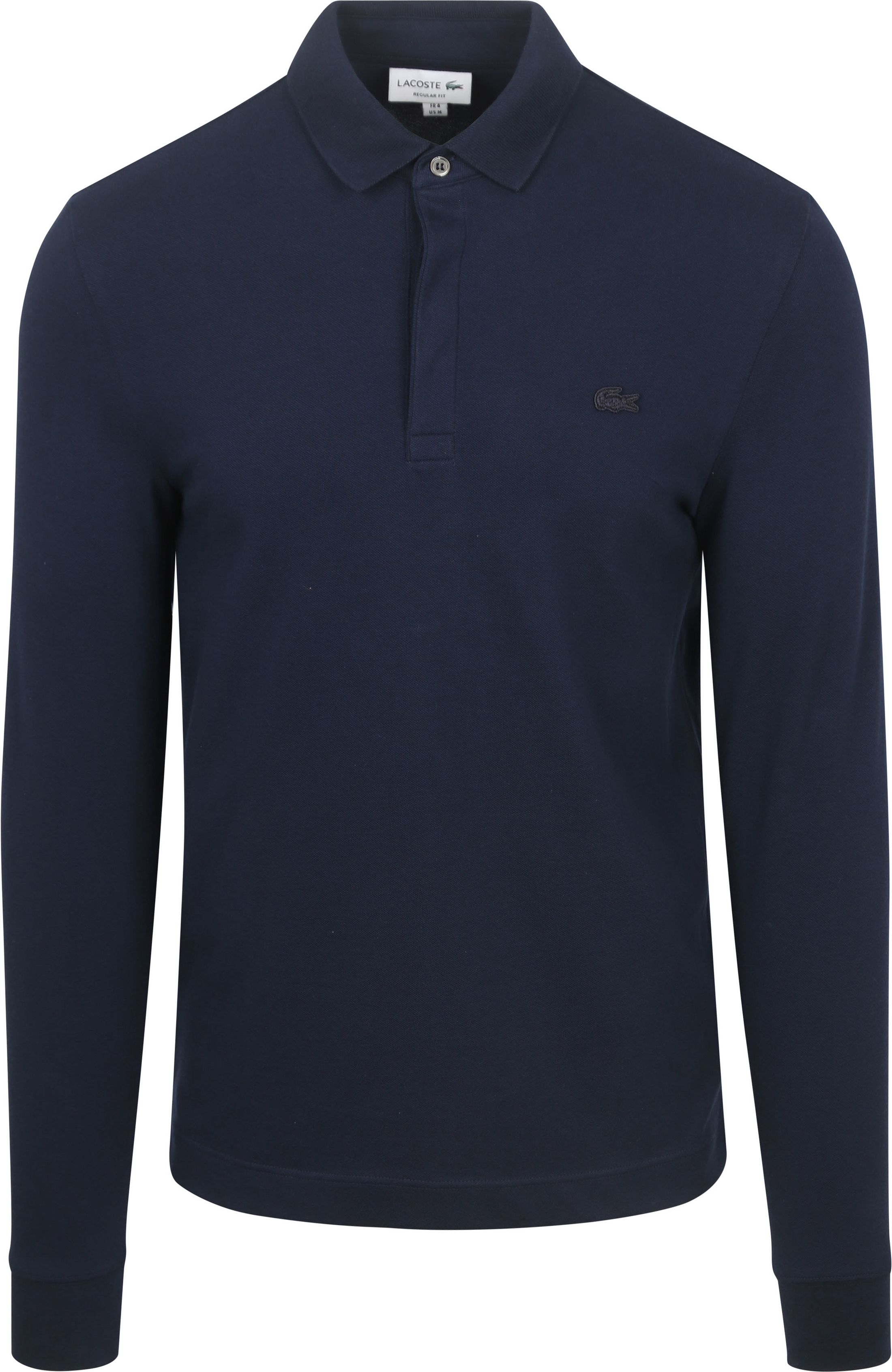 Lacoste Longsleeve Polo Shirt Piqué Navy PH2481-166 order online | Suitable