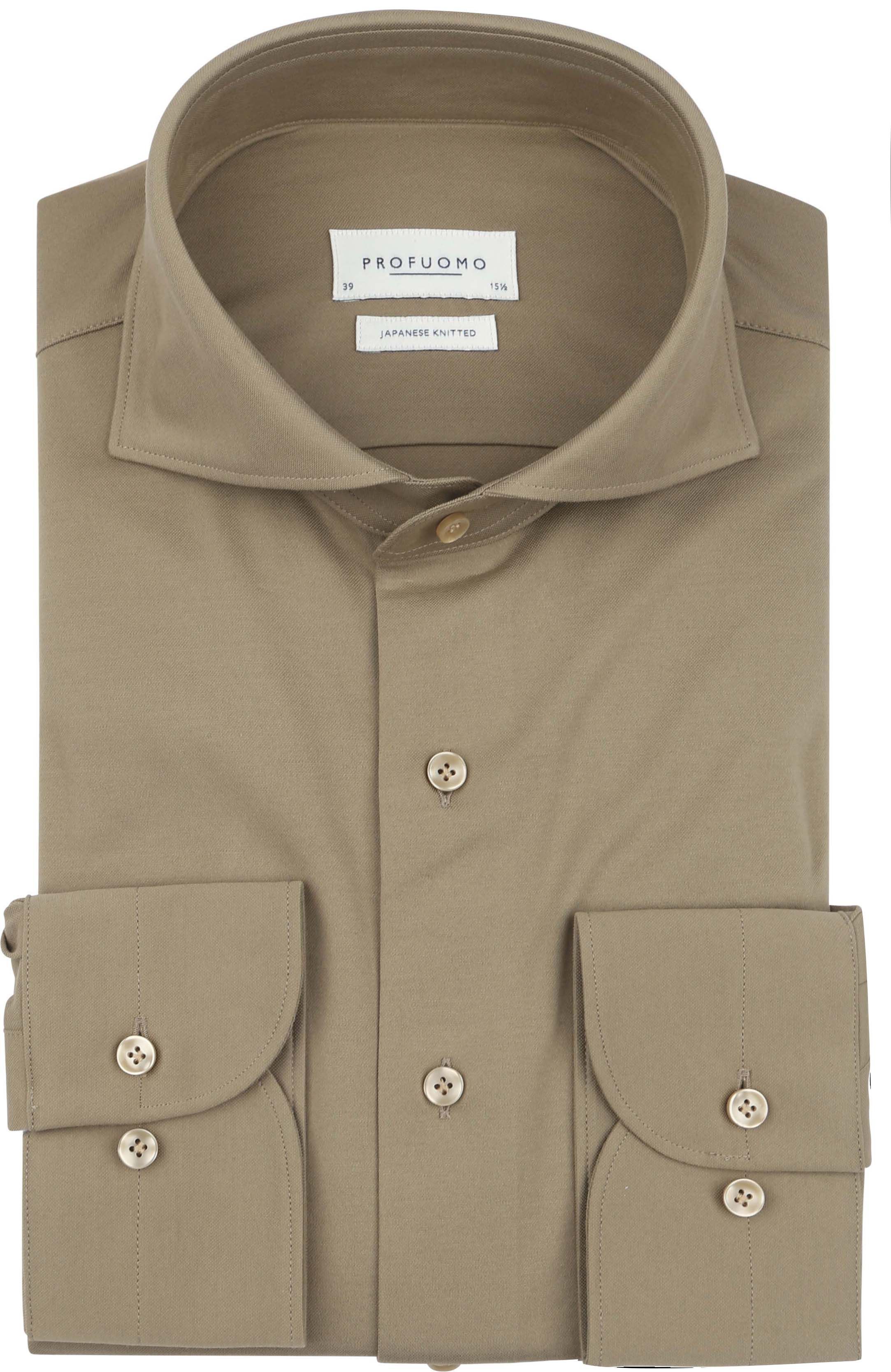 Profuomo Japanese Knitted Shirt Green PPWH30026F-Z order online | Suitable
