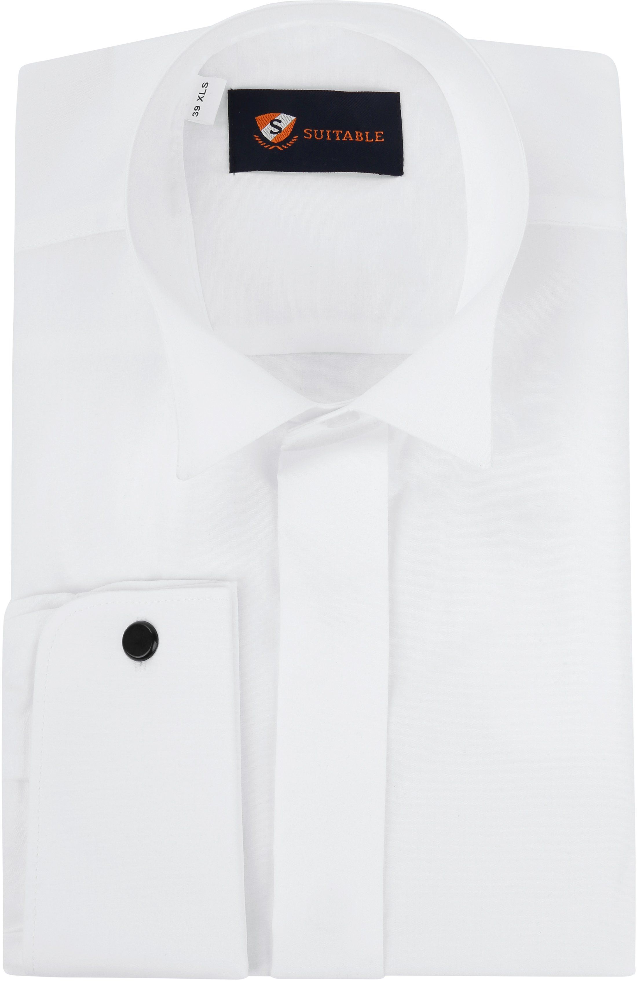 Tuxedo Shirt High Collar White size 14.5