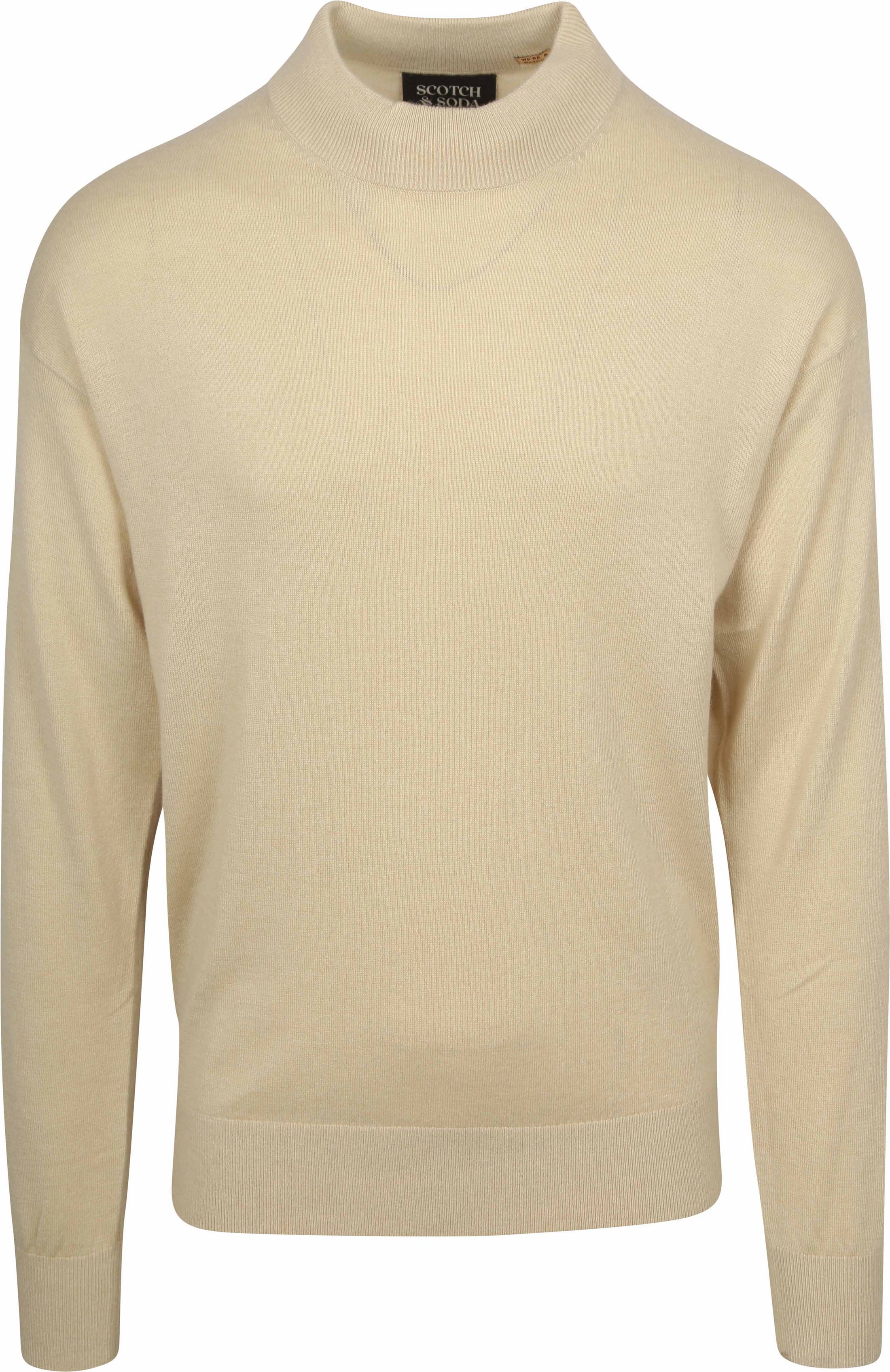 Scotch and Soda Essential Mix Laine Pull Ecru 178818-260 commander en ligne | Suitable