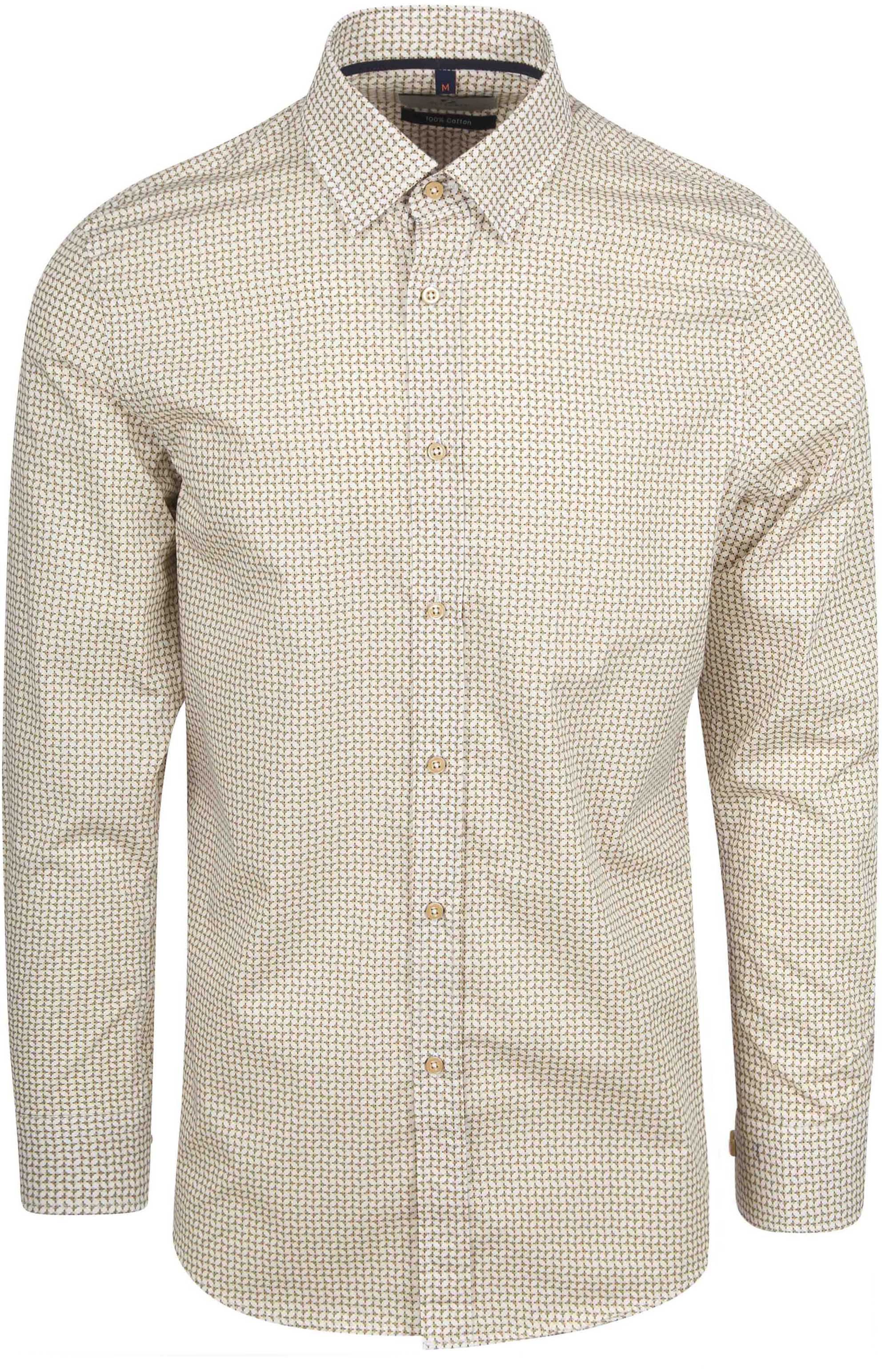 Suitable Overhemd Print Beige SH-HBD-PRBE-STBL-24W02 kopen | Suitable