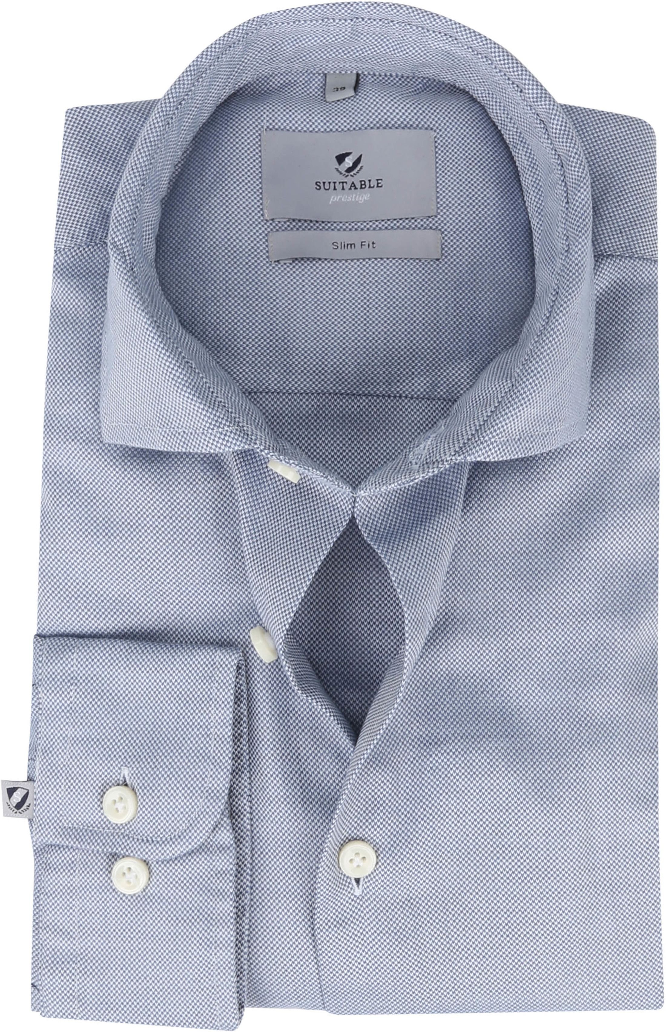 Suitable Prestige Overhemd Funi Blauw 232-2 kopen | Suitable