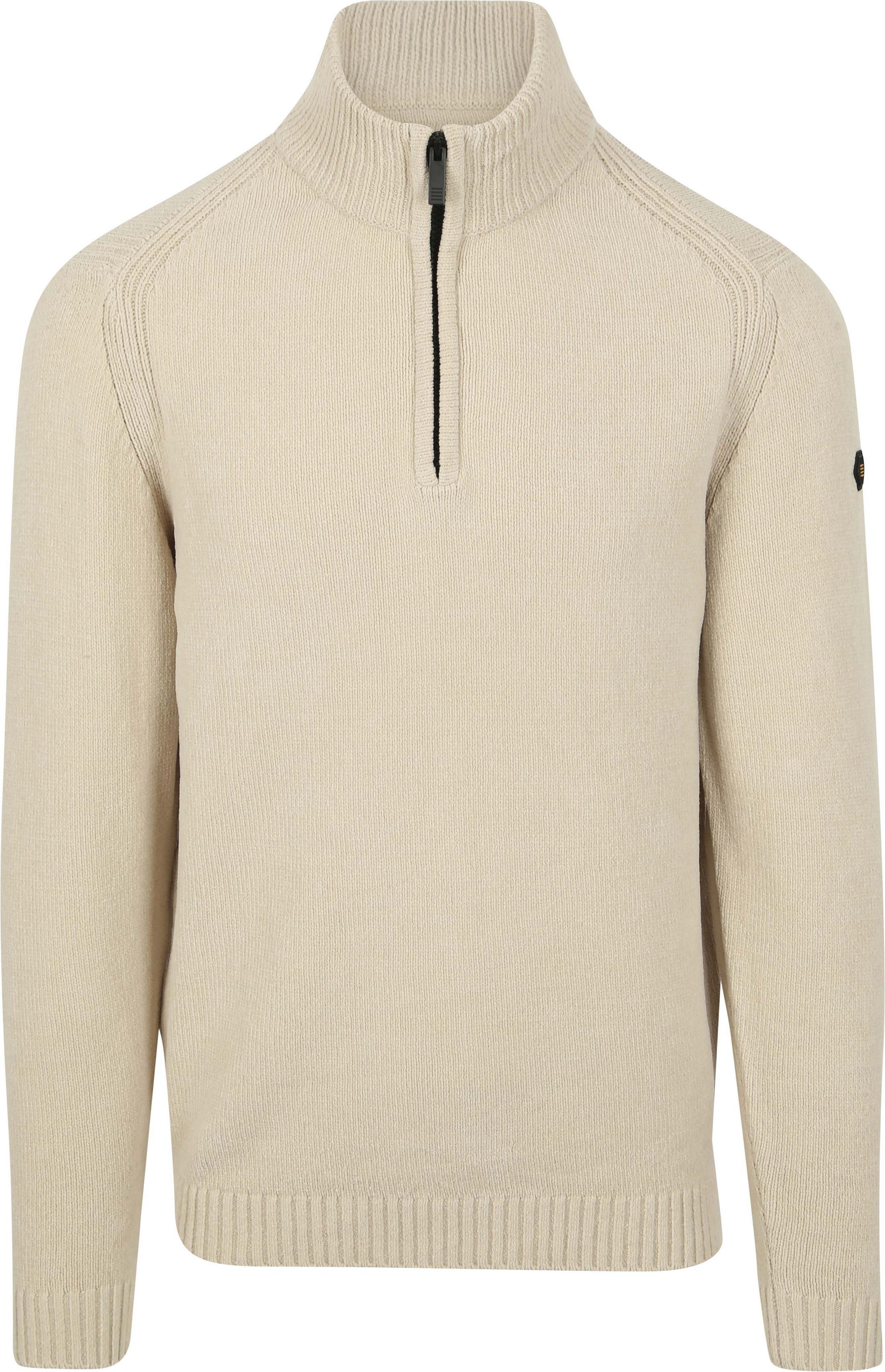 No Excess Half Zip Pullover Chenille Ecru 25210916-122 order online | Suitable