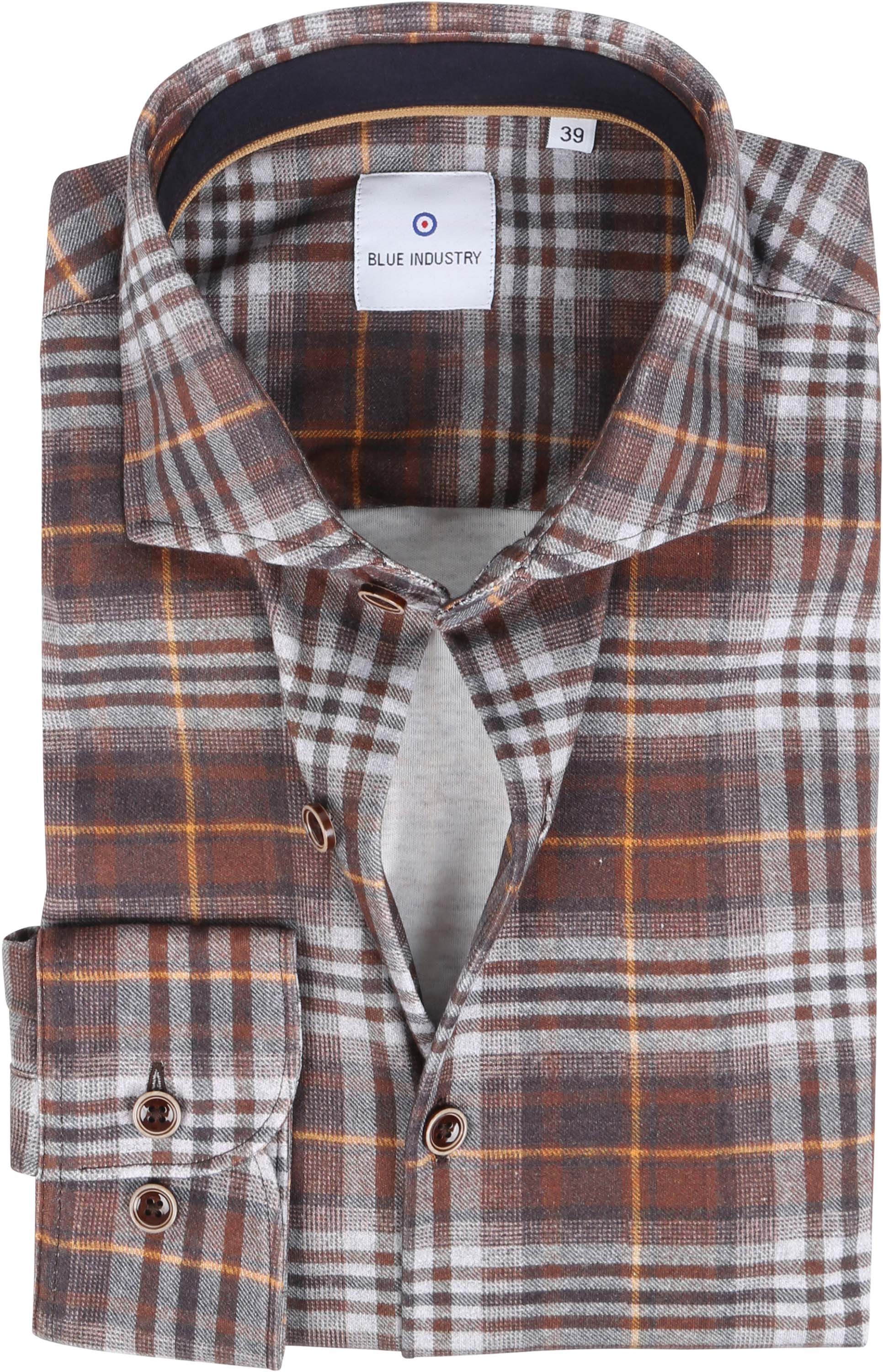Blue Industry Hemd Jersey Karo Braun 2414.22 Brown kaufen | Suitable