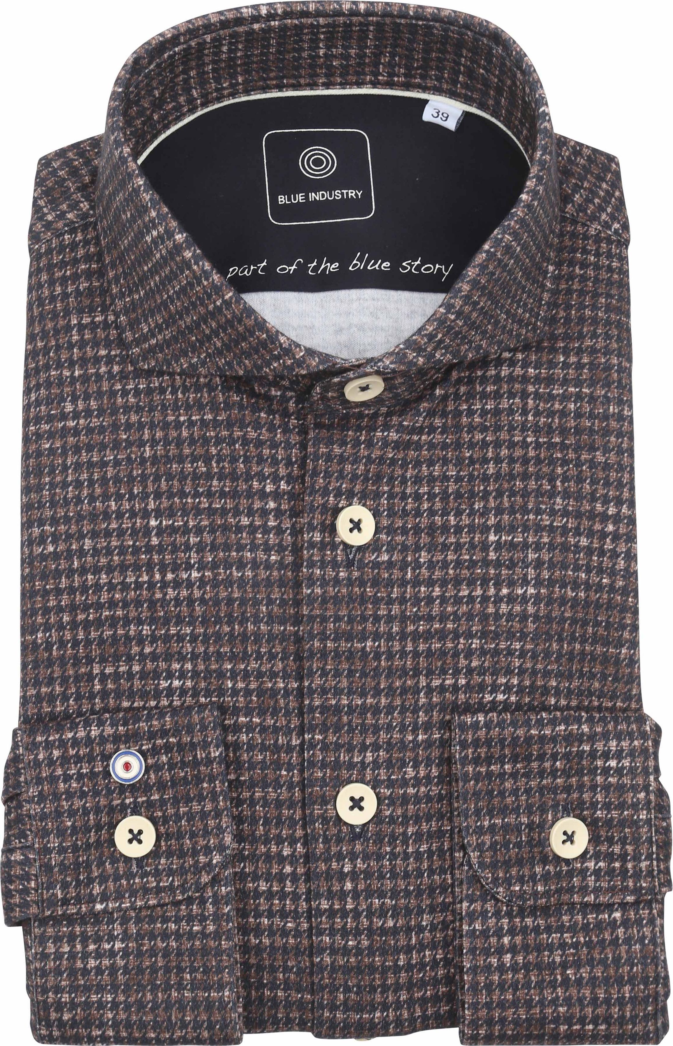 Blue Industry Slim-Fit Hemd Braun 4223.42-Brown kaufen | Suitable