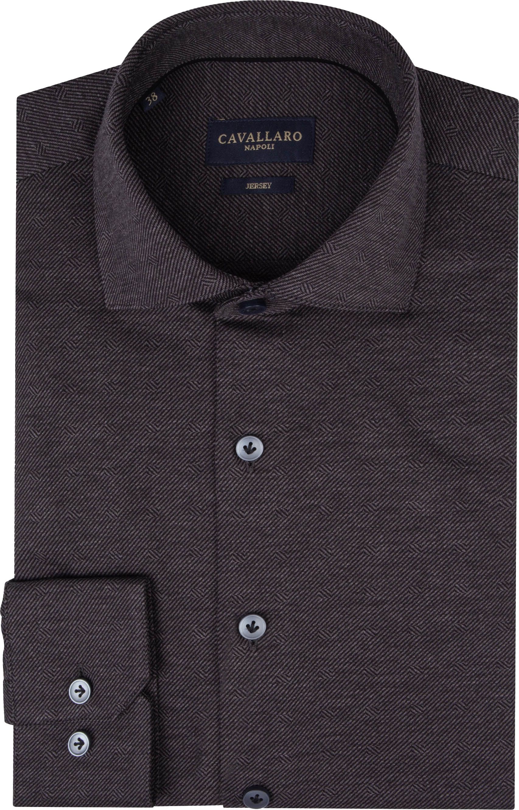 Cavallaro Brizino Shirt Anthracite 110245004-989993 order online | Suitable