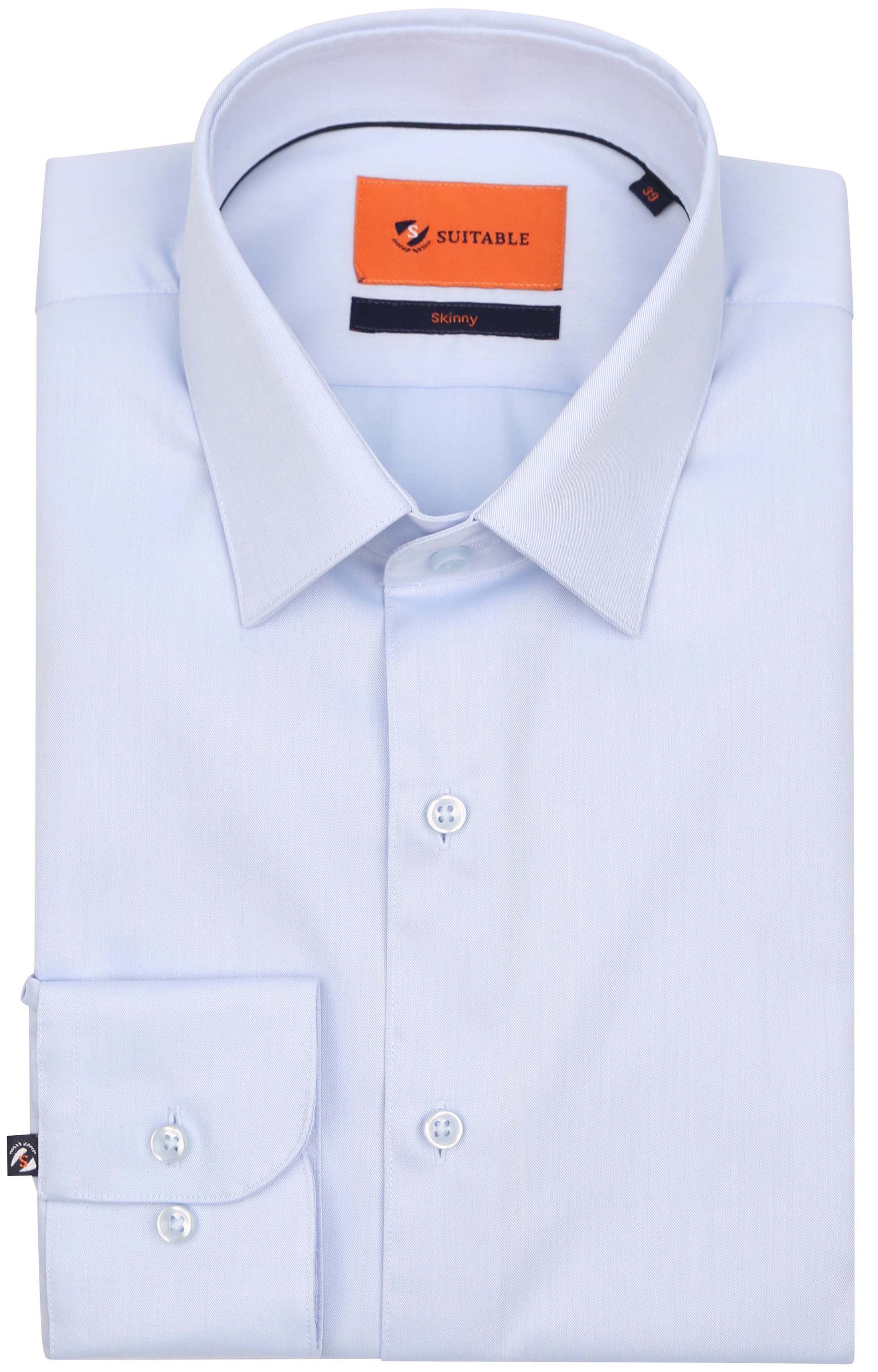Suitable Twill Shirt Light Blue order online | SH-SKIN-02 | Suitable Lithuania