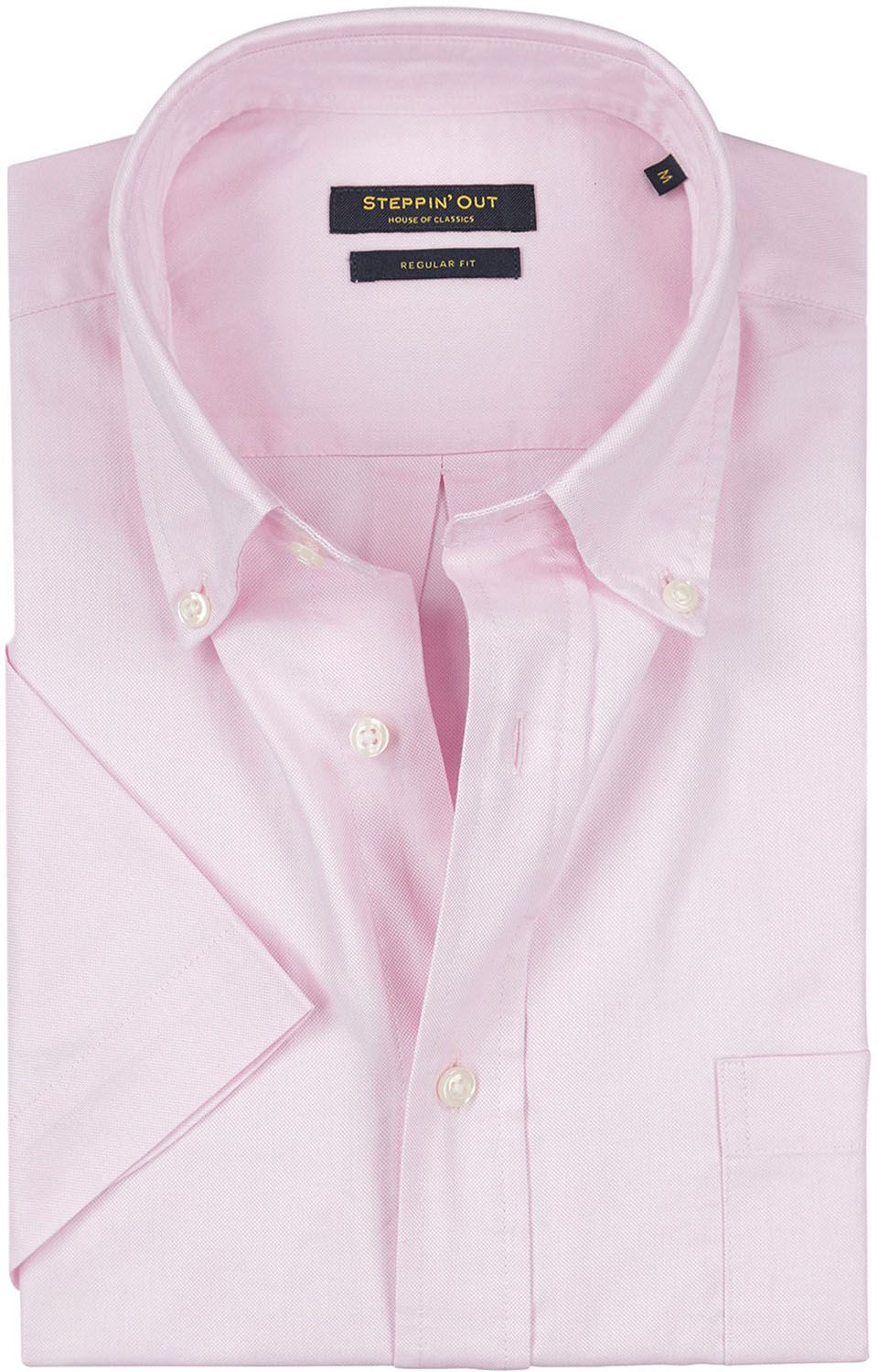 Steppin' Out Regular Fit Short-Sleeve Shirt in Light Pink order online | SM7001.0001-8001 | Suitable Lithuania