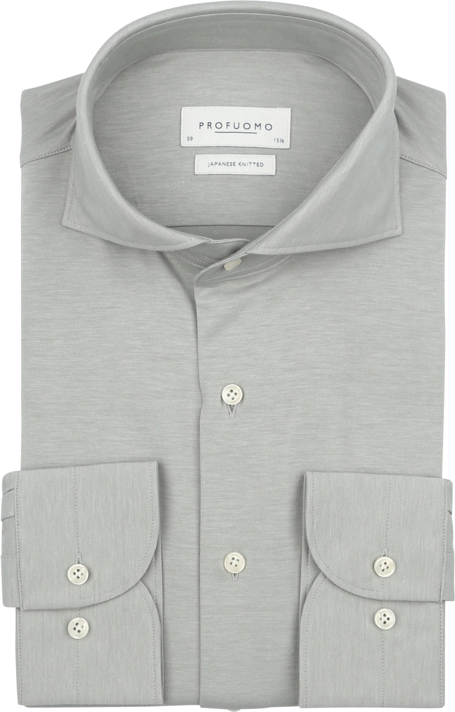 Profuomo Japanese Knitted Shirt Light Green PPWH10002F-Z order online | Suitable