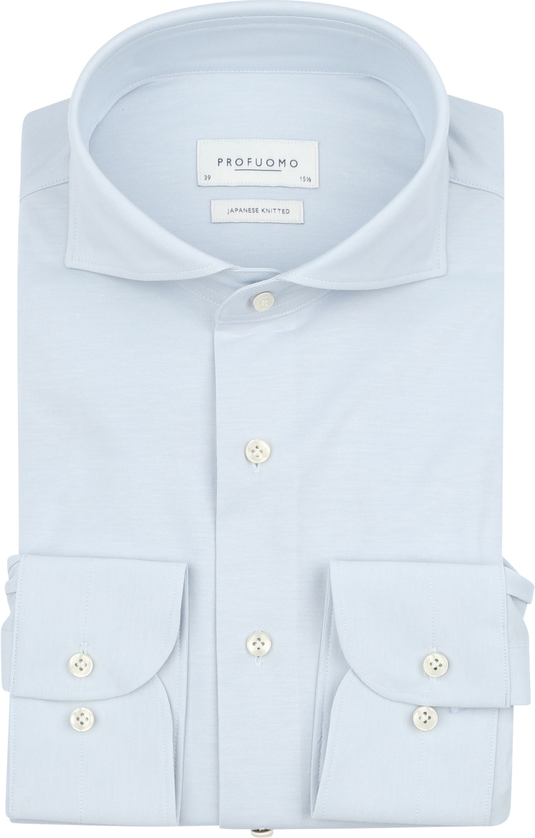 Profuomo Japanese Knitted Hemd Hellblau PPWH10002D-M1 kaufen | Suitable