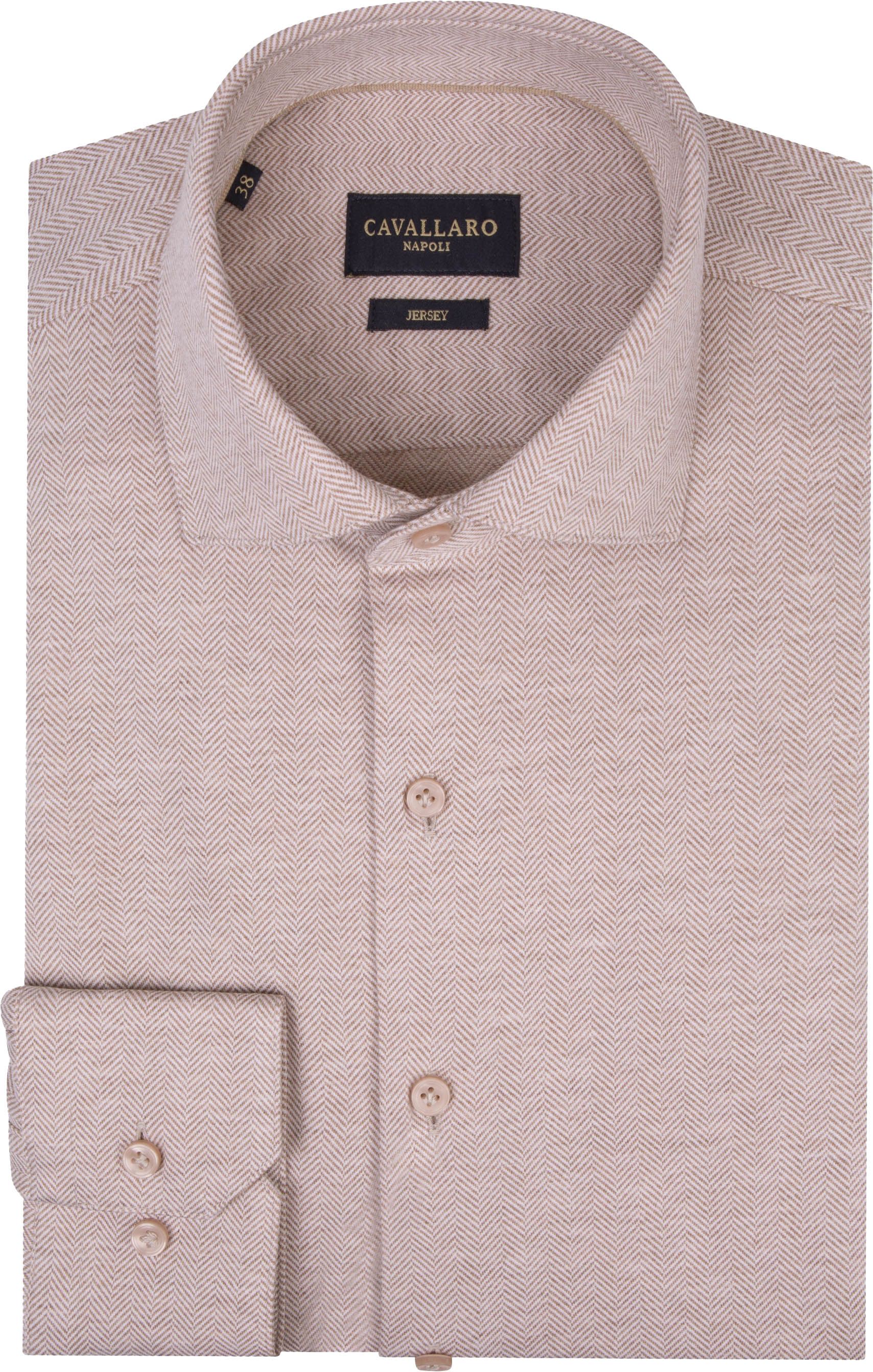 Cavallaro Chemise Brizino Sand 110245007-810103 commander en ligne | Suitable