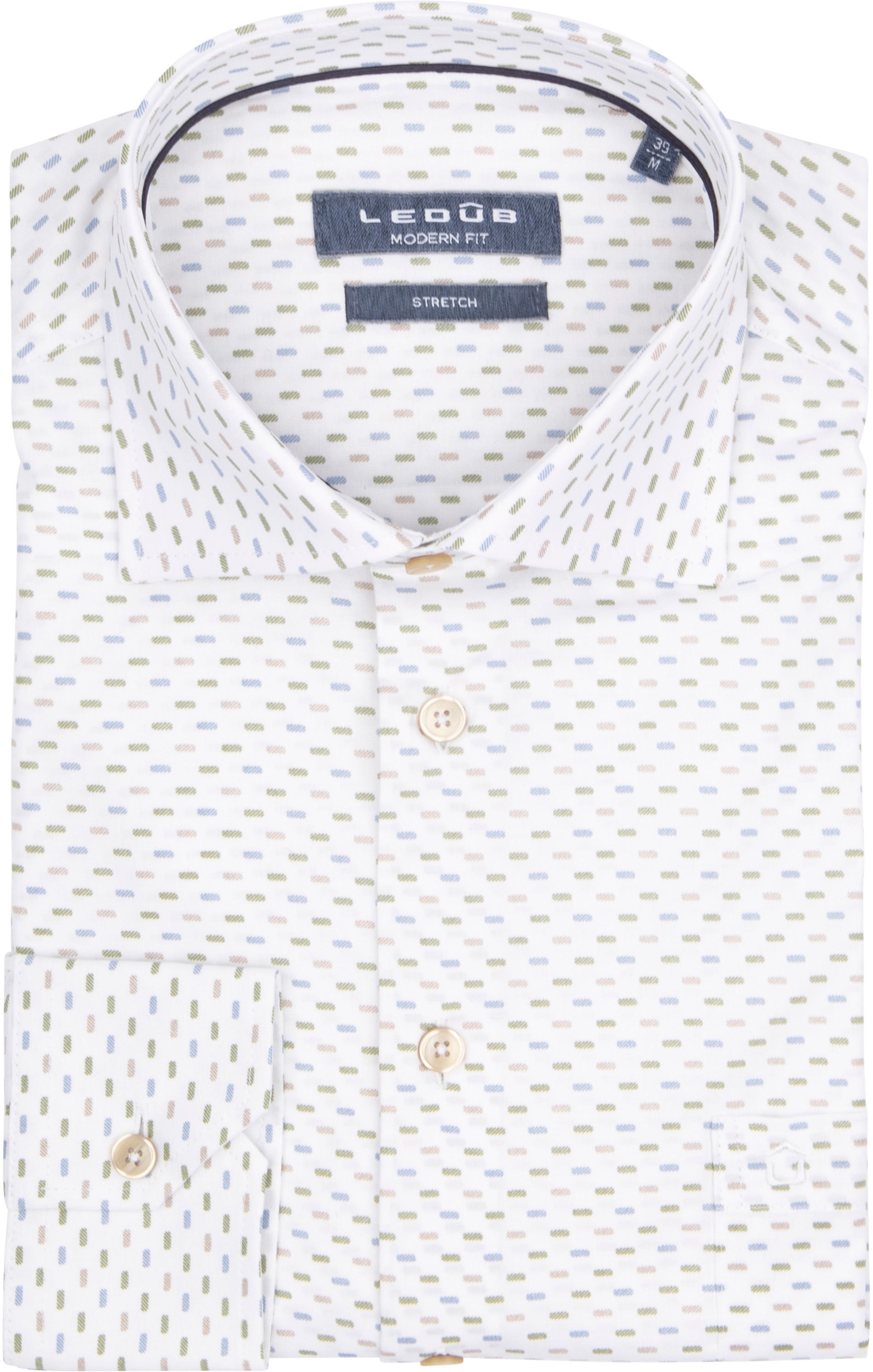 Ledub Shirt Print White Multicolour order online | 0701791-165196 | Suitable Italy