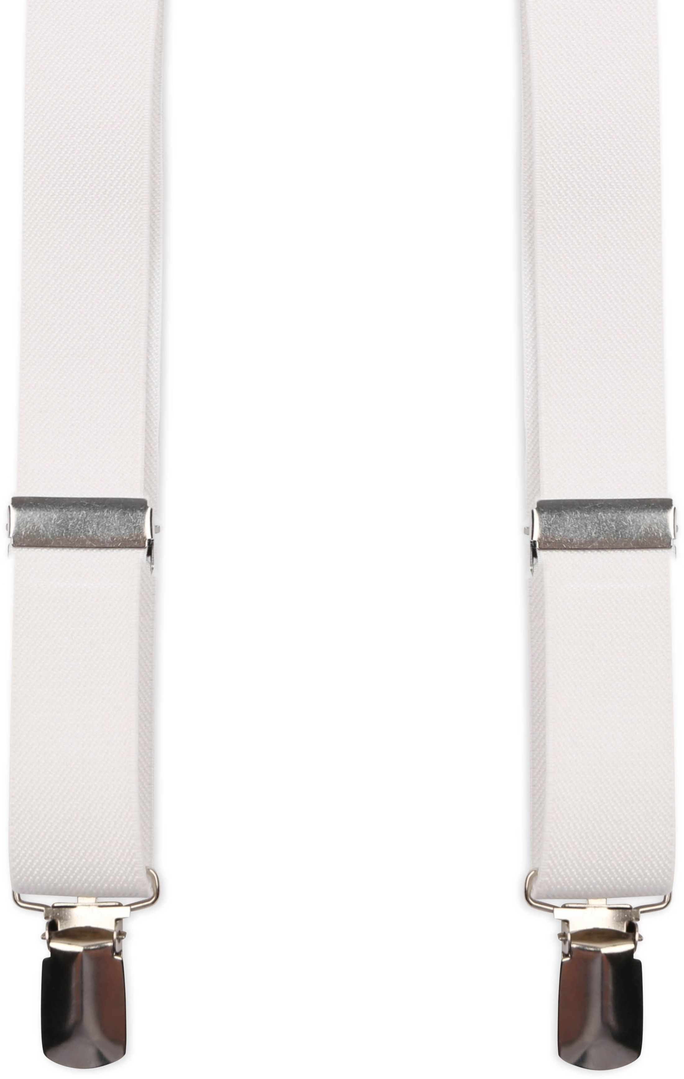 Suitable Suspenders X-Model White