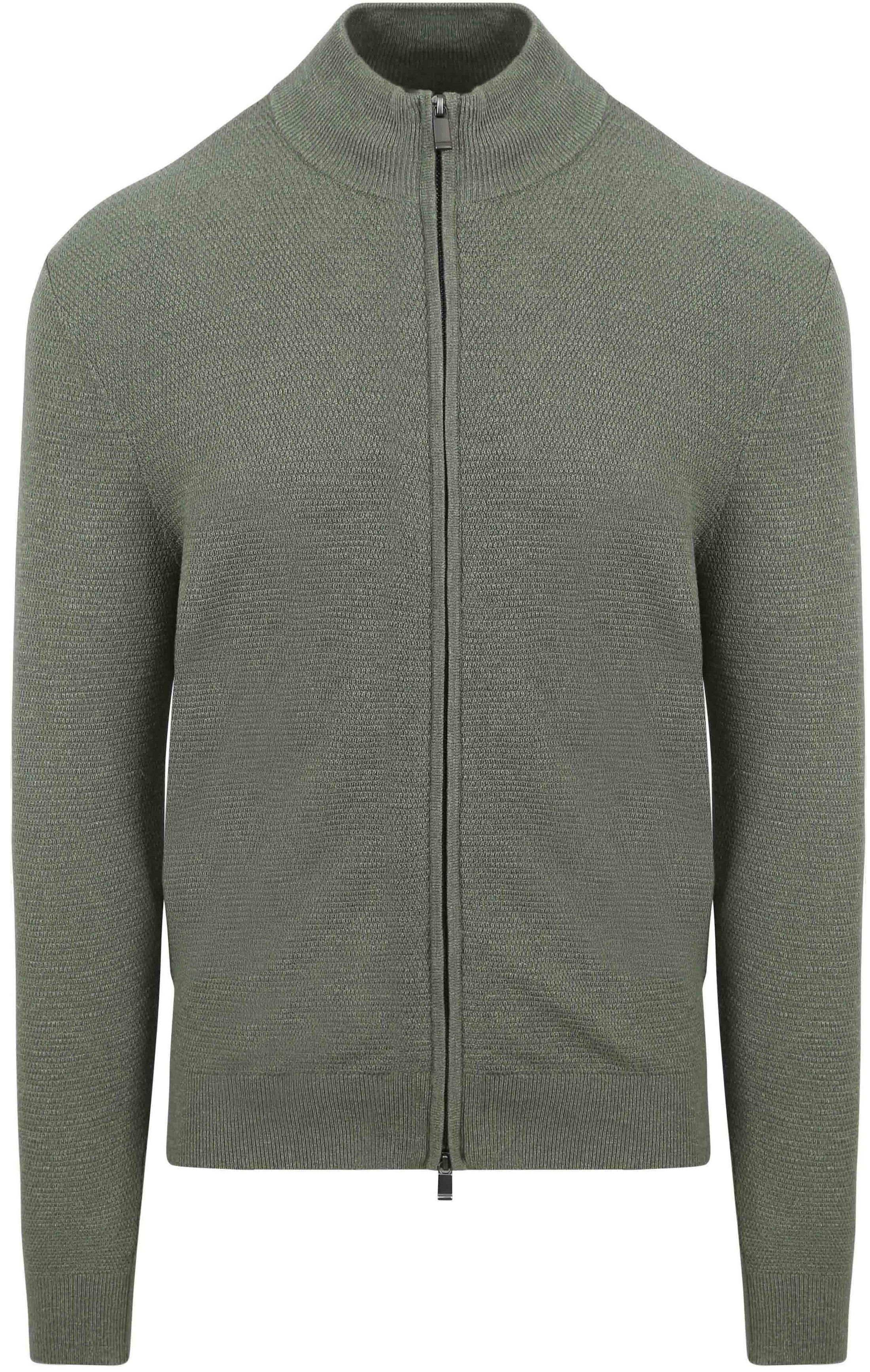 Suitable Cardigan Structure Vert CA-FZ-SLUB-24 FCD28100 commander en ligne | Suitable