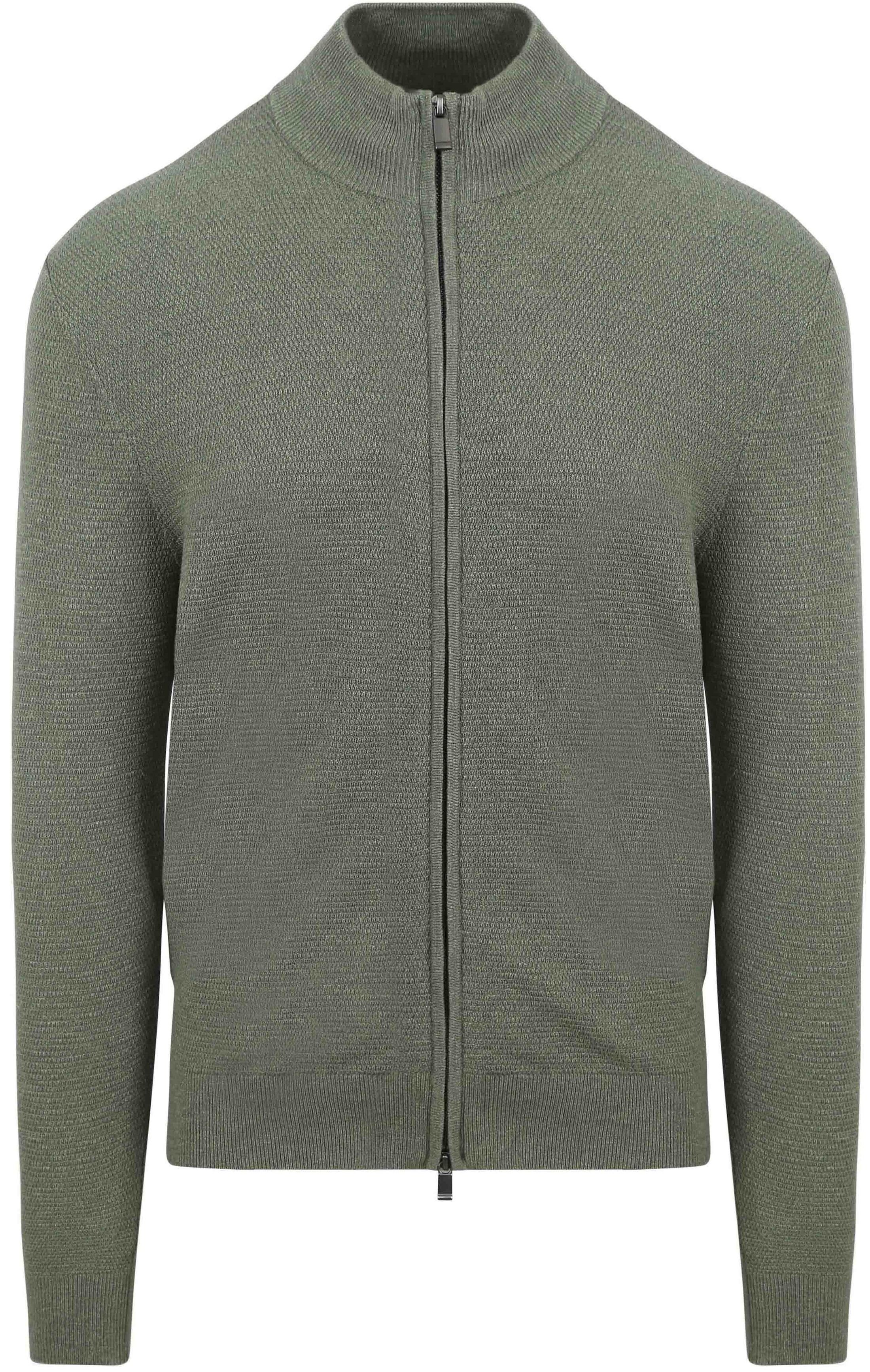 Suitable Vest Structuur Groen CA-FZ-SLUB-24 FCD28100 kopen | Suitable