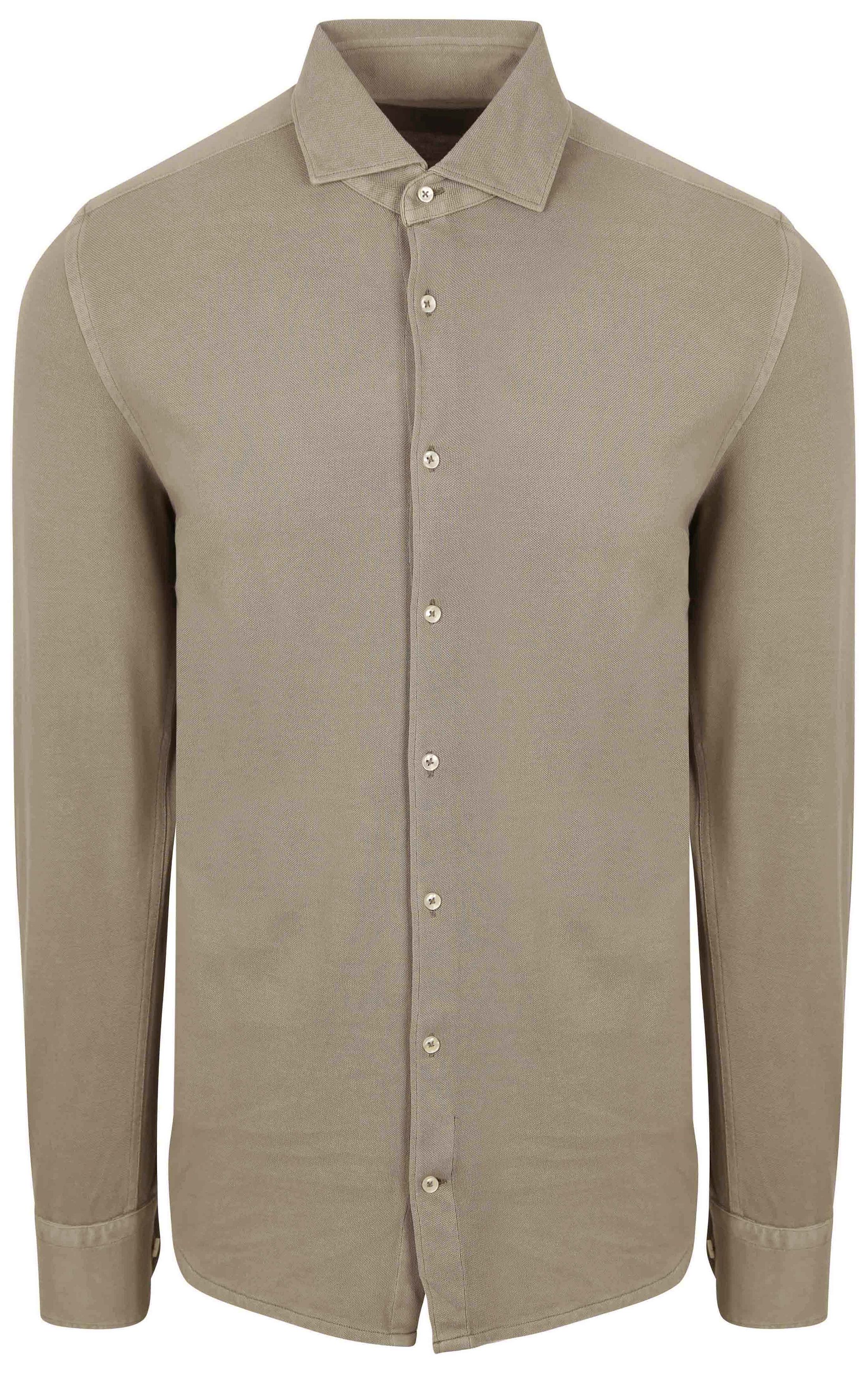 Suitable Chemise Piqué Taupe SH-GDPIQ-WS-25.02 TAUPE commander en ligne | Suitable