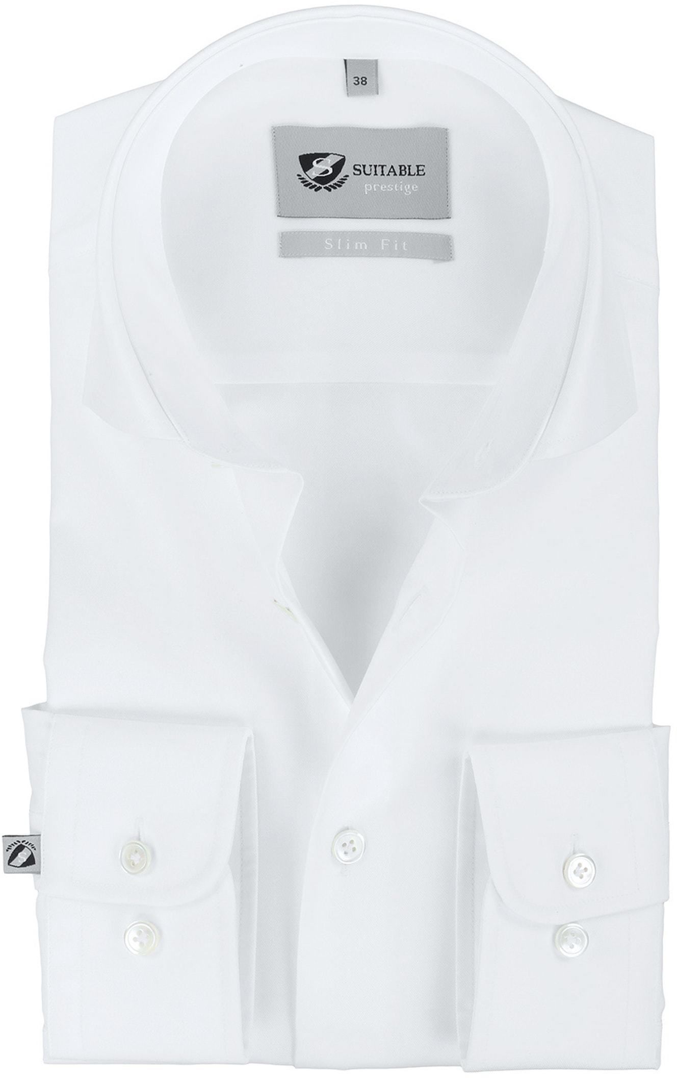 Suitable Overhemd Prestige Albini White size 15