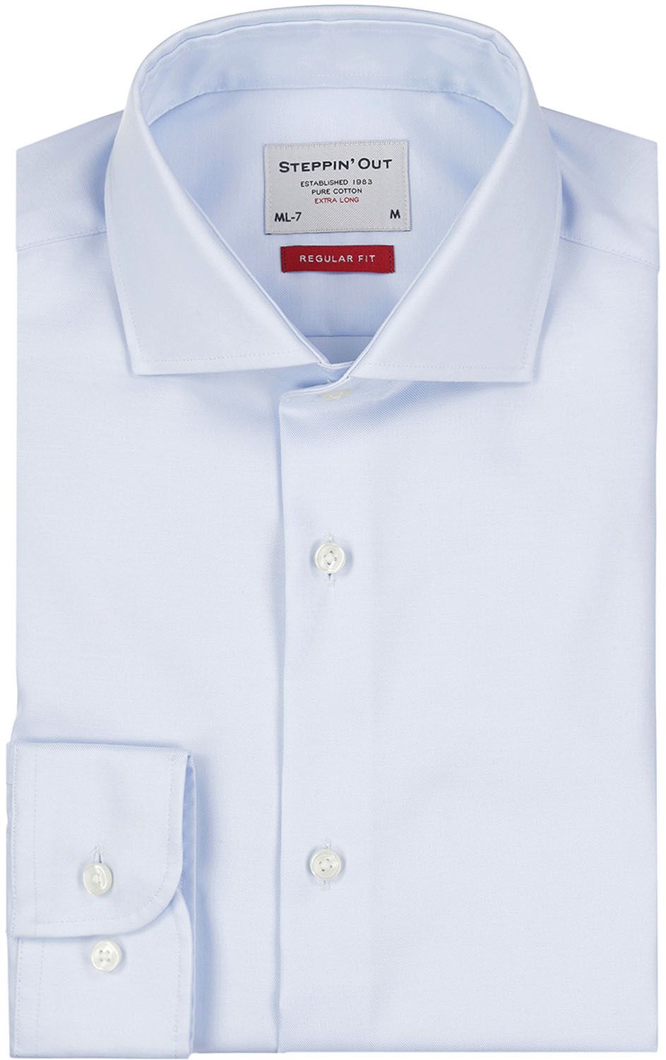 Steppin' Out Hemd Twill Extra Long Sleeves Hellblau SM6007.0001-2001 kaufen | Suitable