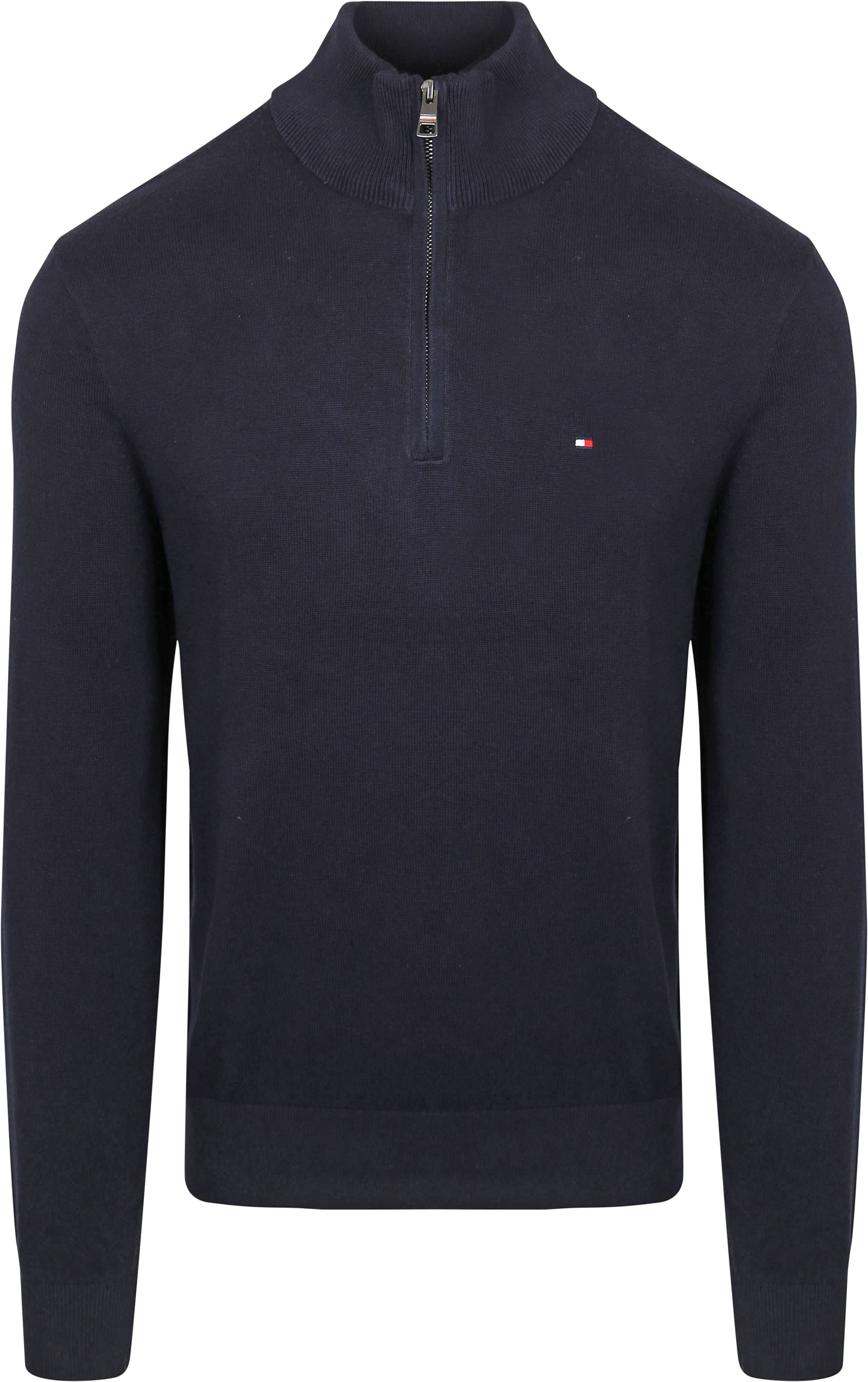 Tommy Hilfiger Half Zip Pullover Navy MW0MW28049-DW5 kaufen | Suitable