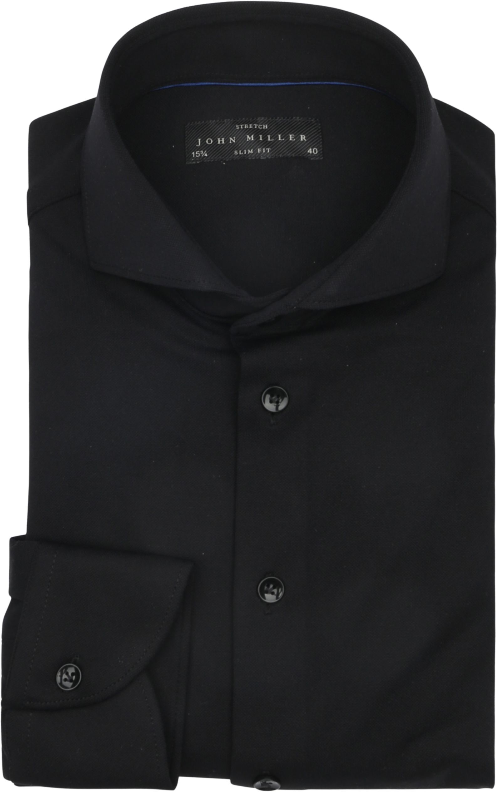 John Miller Shirt Hyperstretch Black 5346516-295000 order online | Suitable