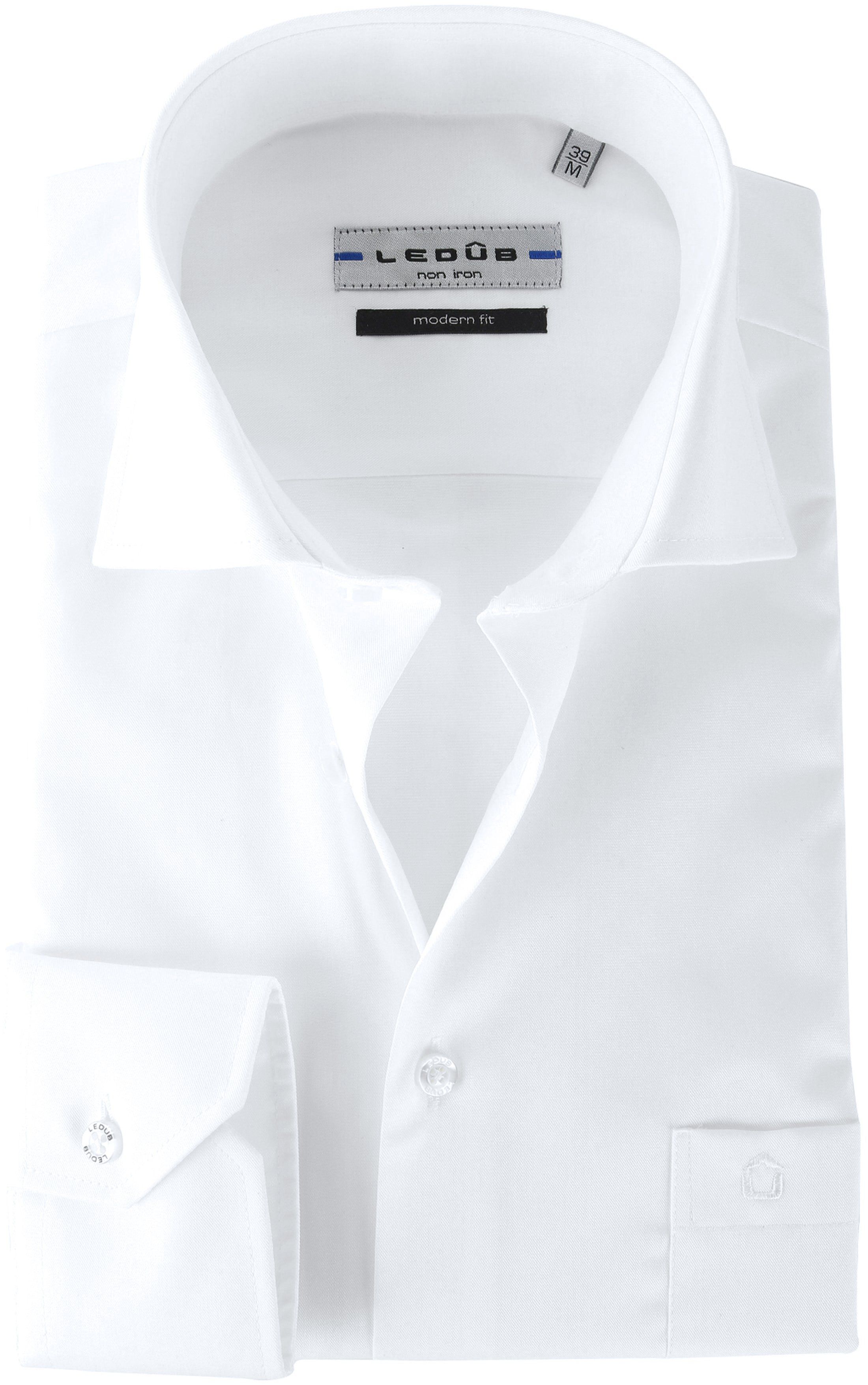 Ledub Shirt Non Iron White size 15