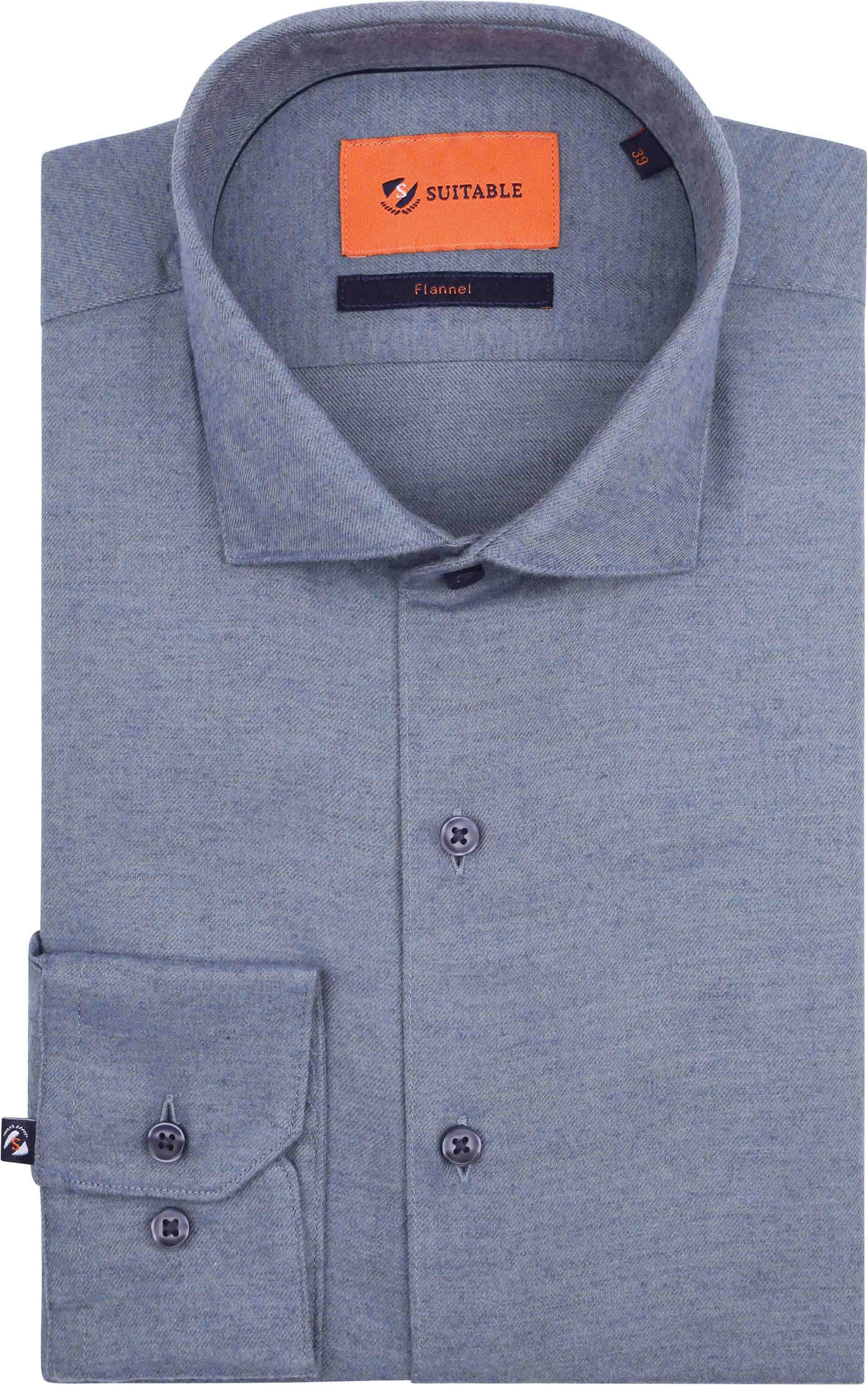 Suitable Shirt Widespread Flanel Blue SH-FLAN-PL-23-01 order online | Suitable