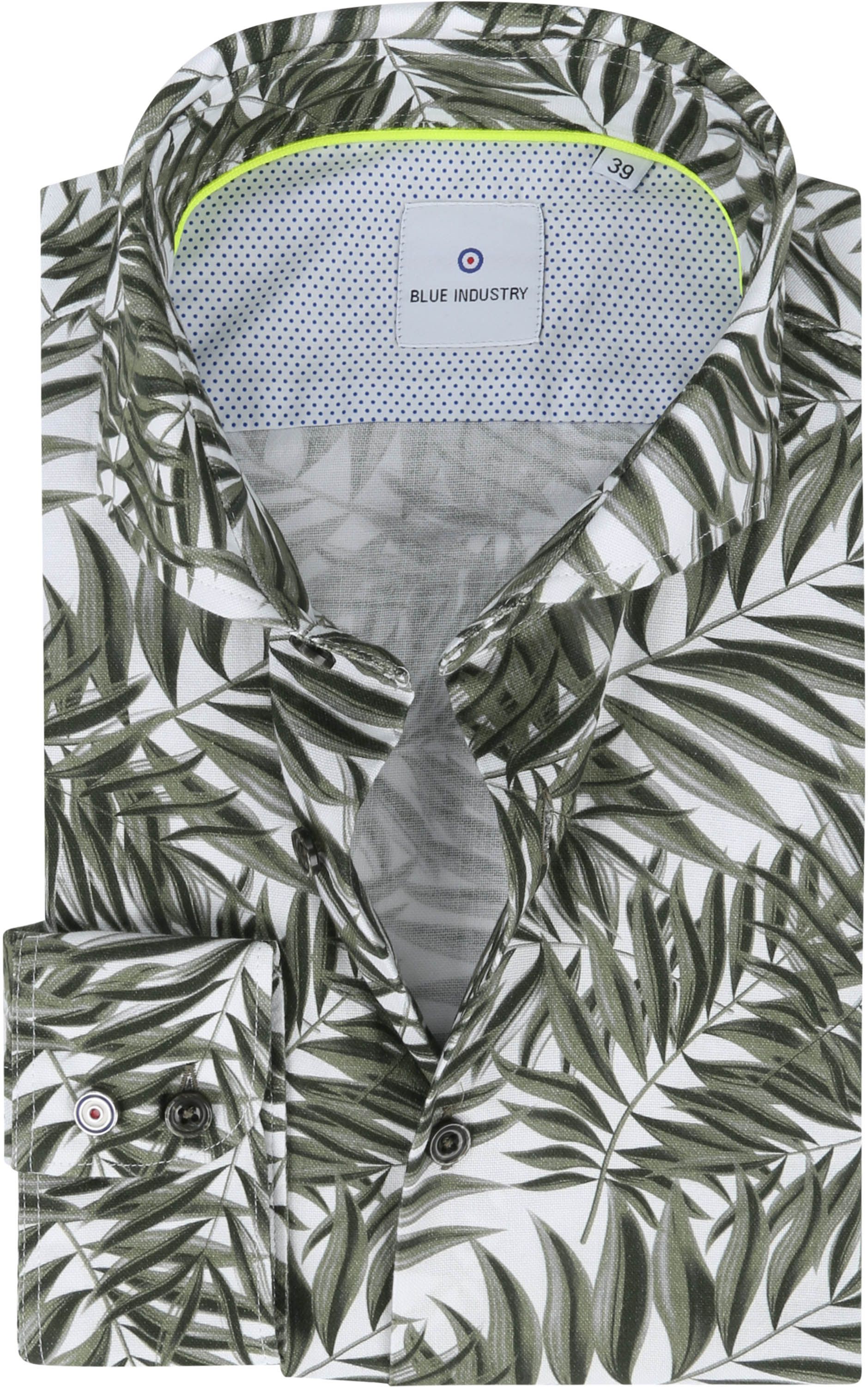 Blue Industry Shirt Leaf Dark Green order online | 2347.11 | Suitable Spain