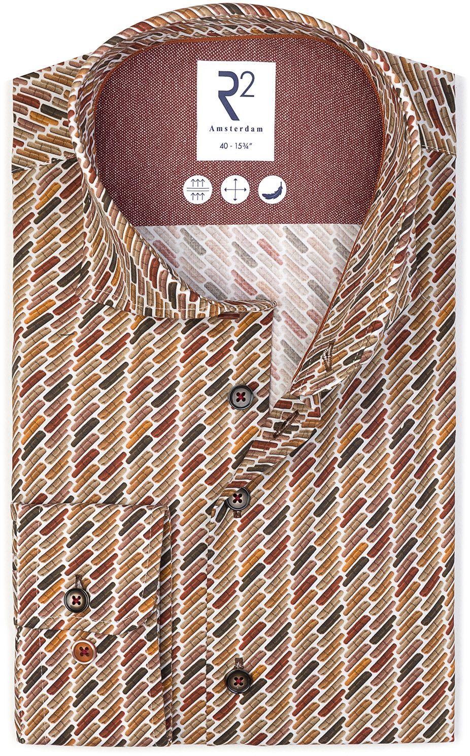 R2 Shirt Sofa Print Brique 126.WSP.050-073 order online | Suitable