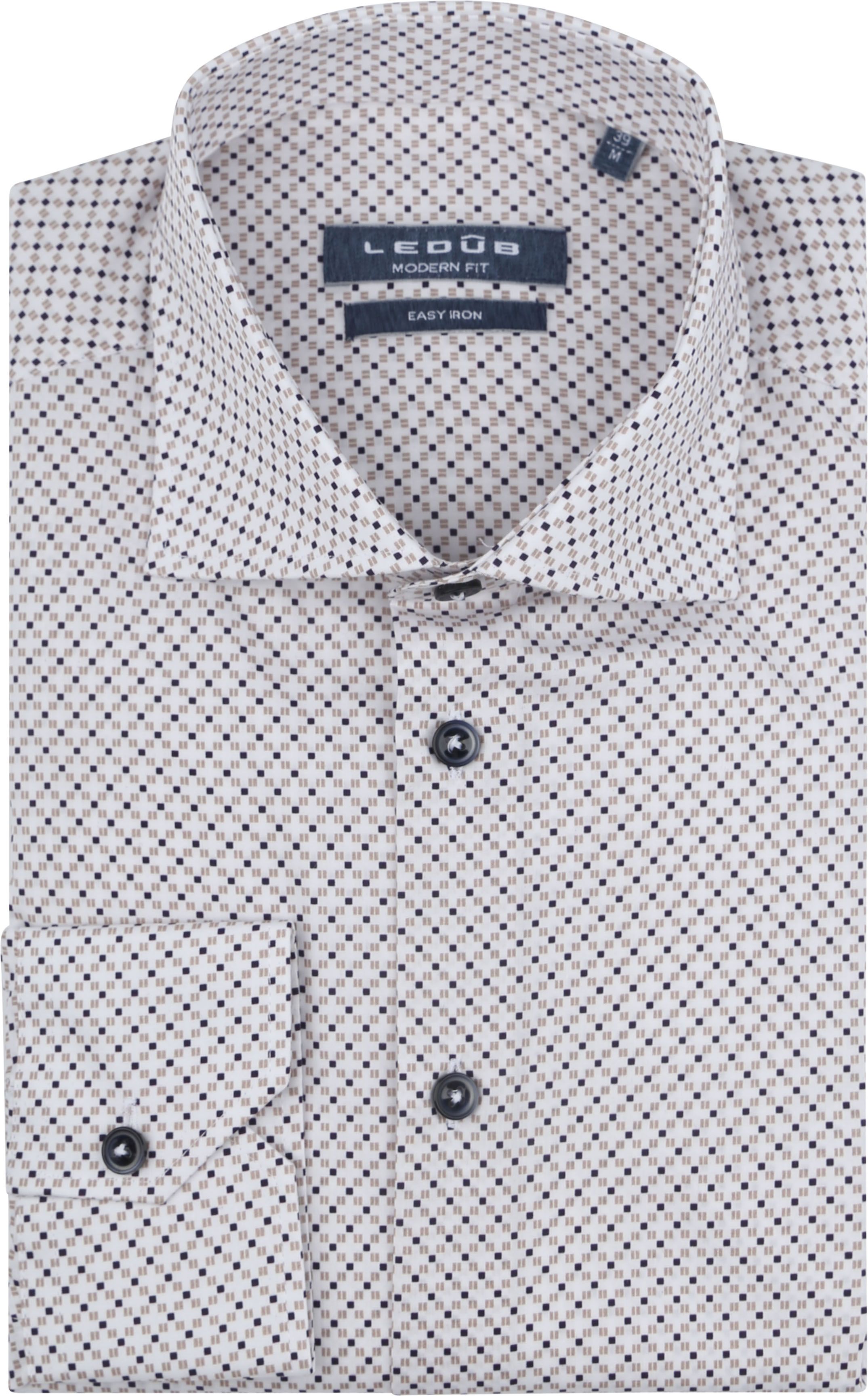 Ledub Shirt Print Beige order online | 0142286-916000 | Suitable Norway
