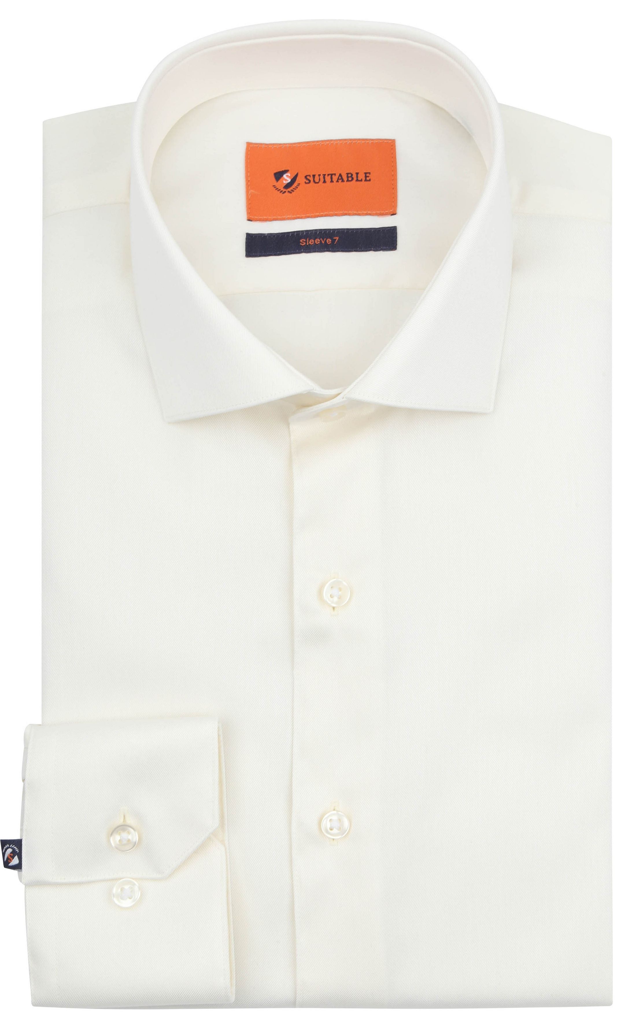 Suitable Shirt Extra Long Sleeves Twill Ecru order online | SL7-07 | Suitable Liechtenstein