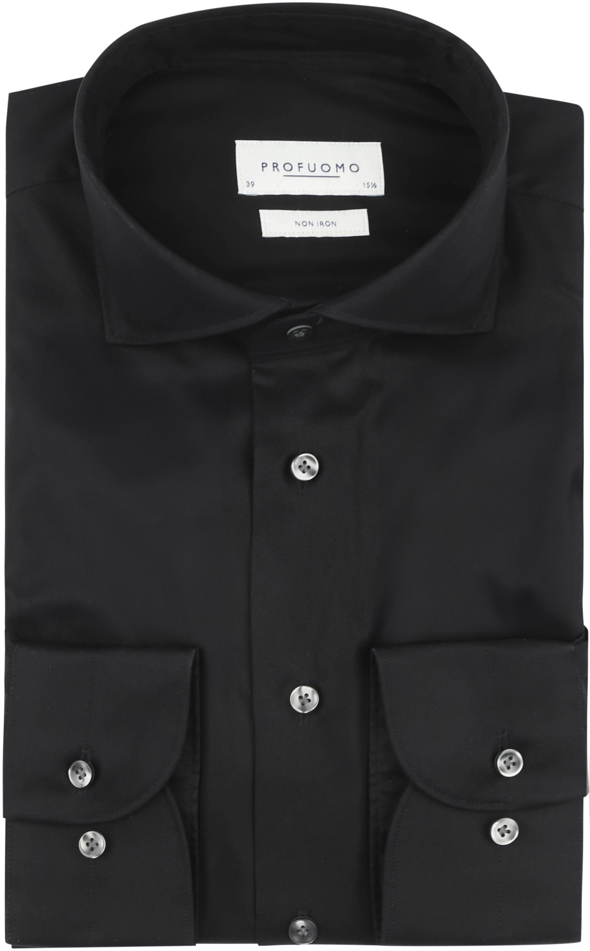 Profuomo Chemise Twill Noir PP2H00010D-A commander en ligne | Suitable