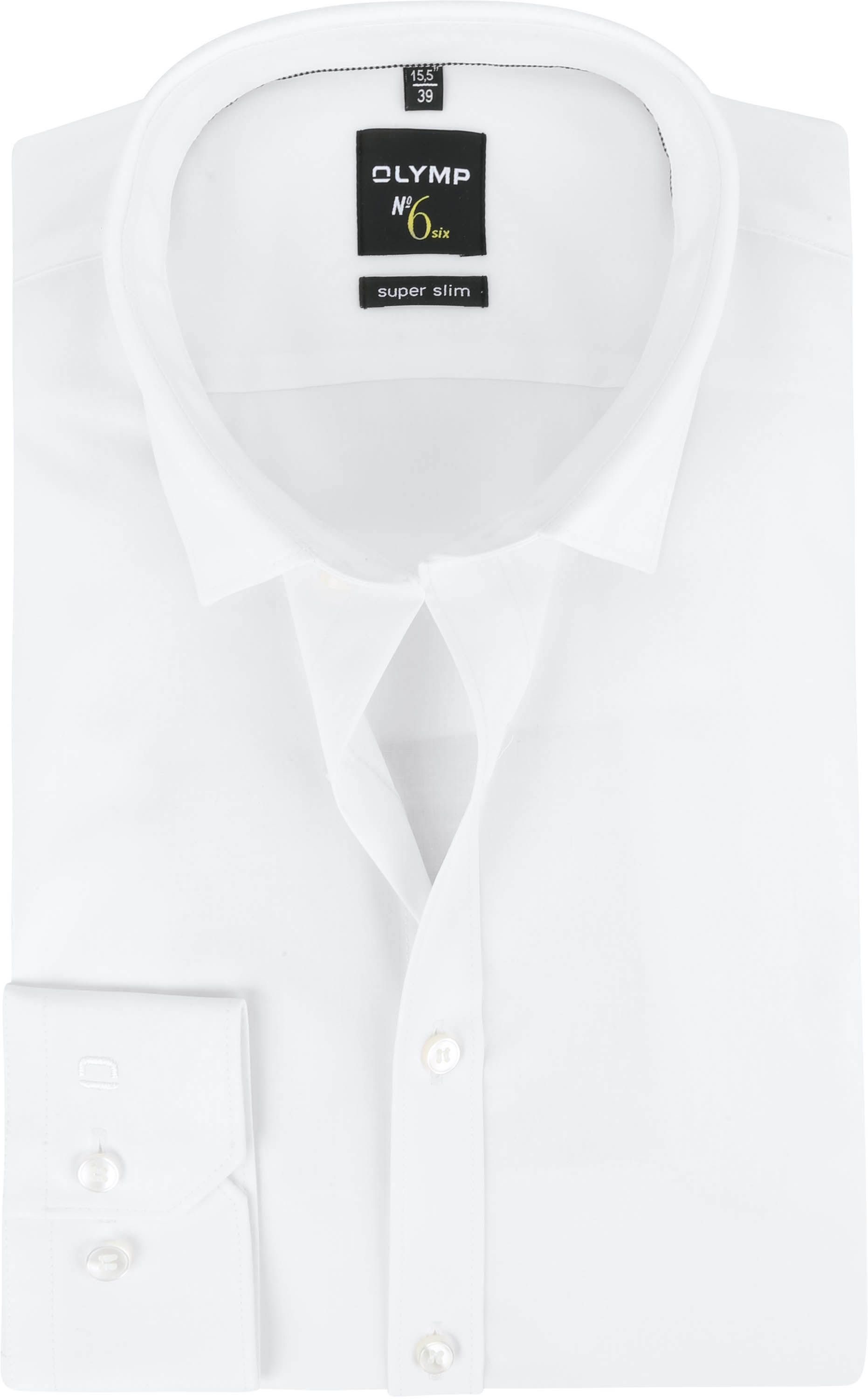 OLYMP No'6 six Shirt Skinny Fit White order online | 046664-00 | Suitable Lithuania