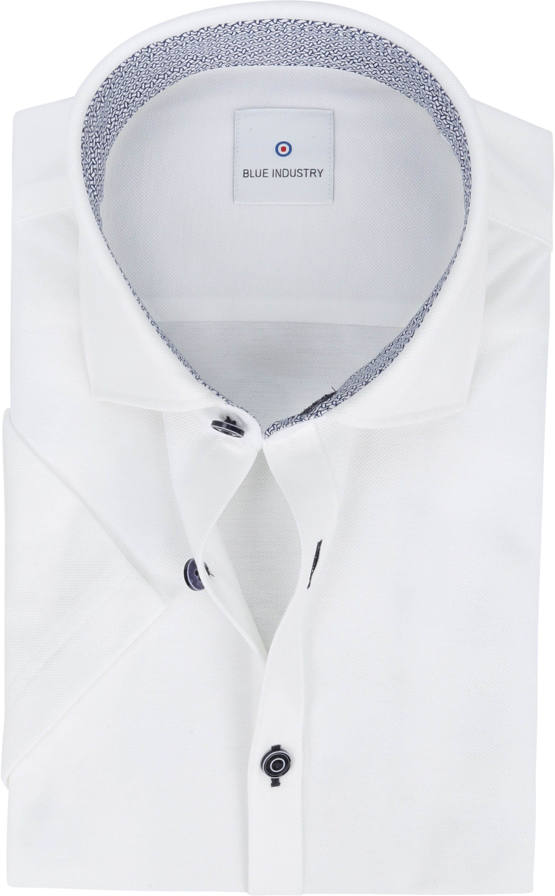 Blue Industry SHS Shirt Jersey White size 15