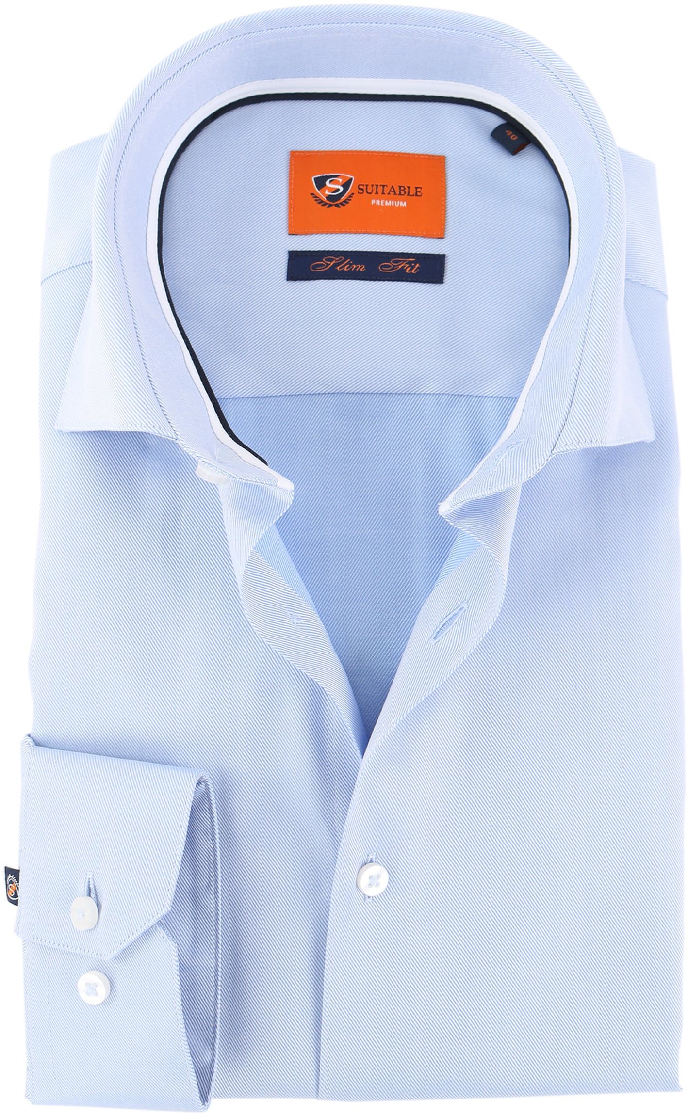 Suitable Chemise DR-04 Bleu clair Bleu taille 41