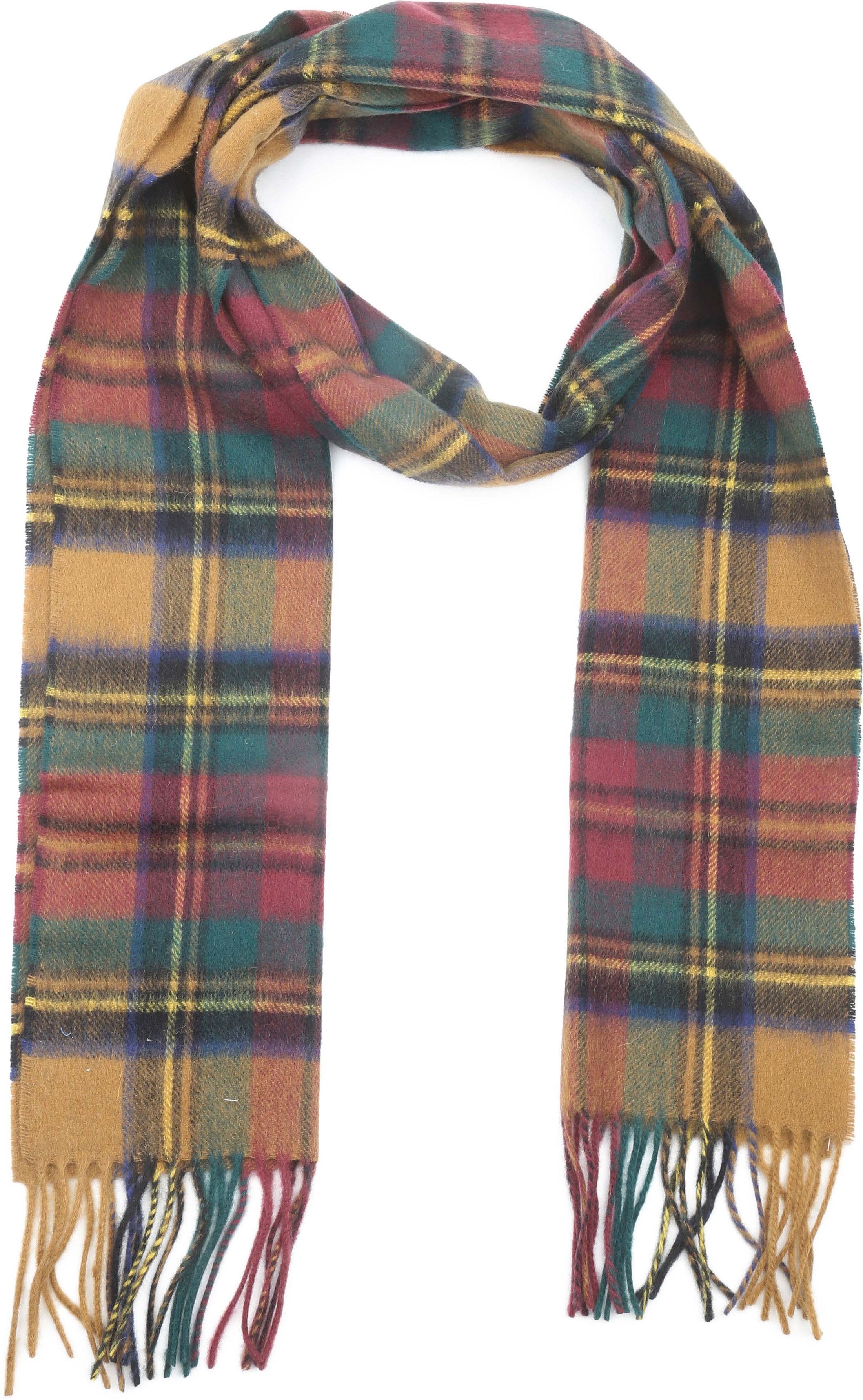 Barbour Scarf New Check Tartan Gold order online | USC0137-YE91 | Suitable Lithuania