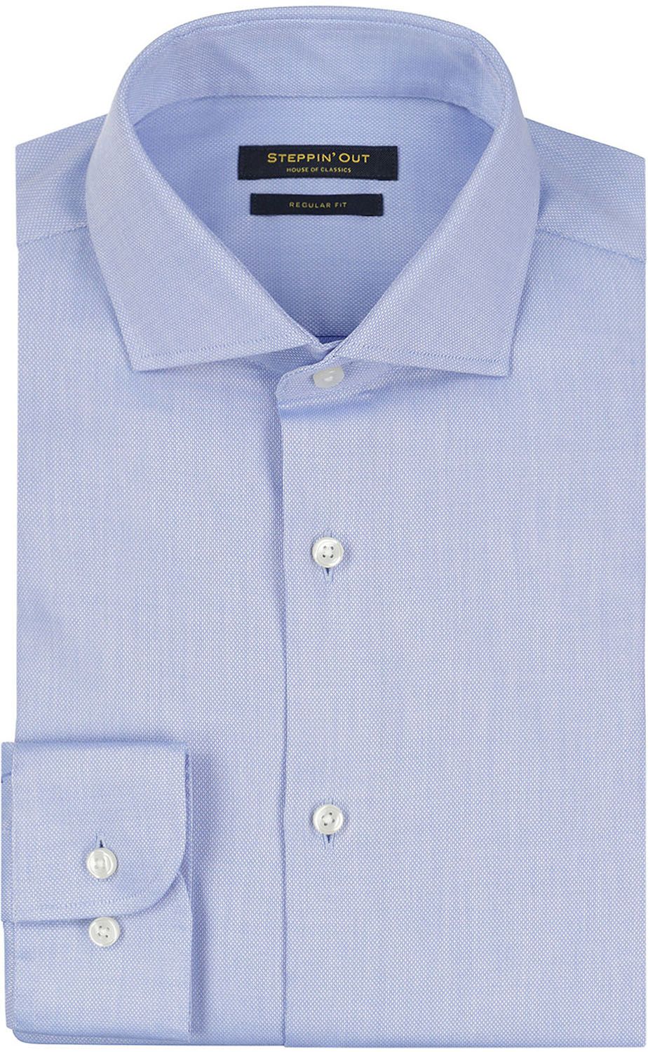 Steppin' Out Shirt Dobby Light Blue SM6003.0008-2001 order online | Suitable