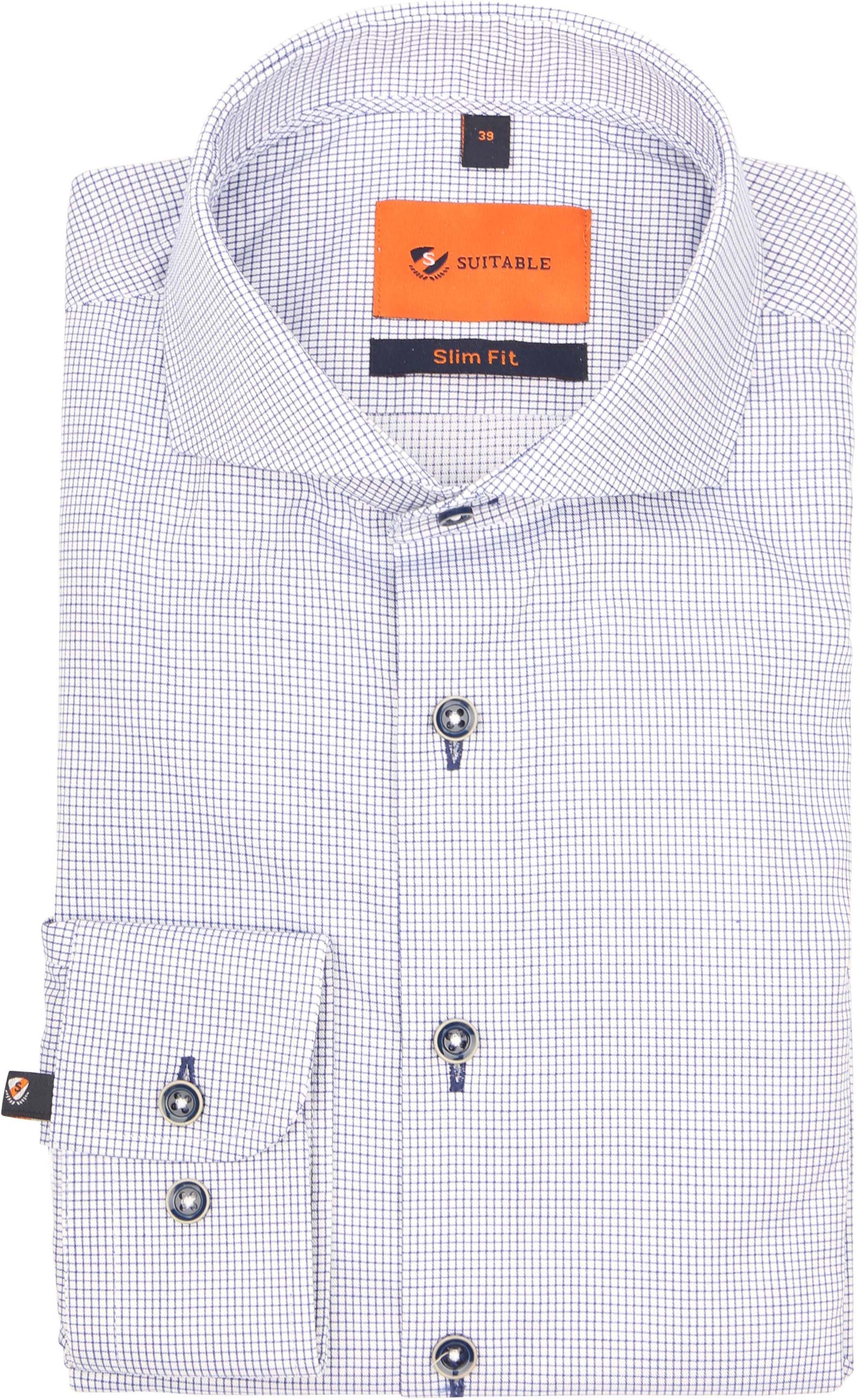 Suitable Overhemd Ruiten Navy 263-3 kopen | Suitable