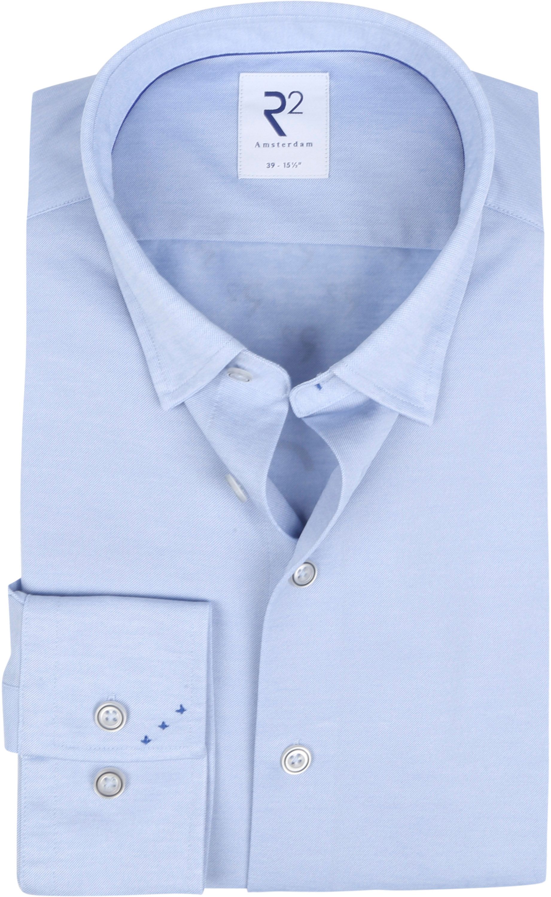 R2 Shirt Uni Light Blue NOS.KNIT.002/018-000018 order online | Suitable