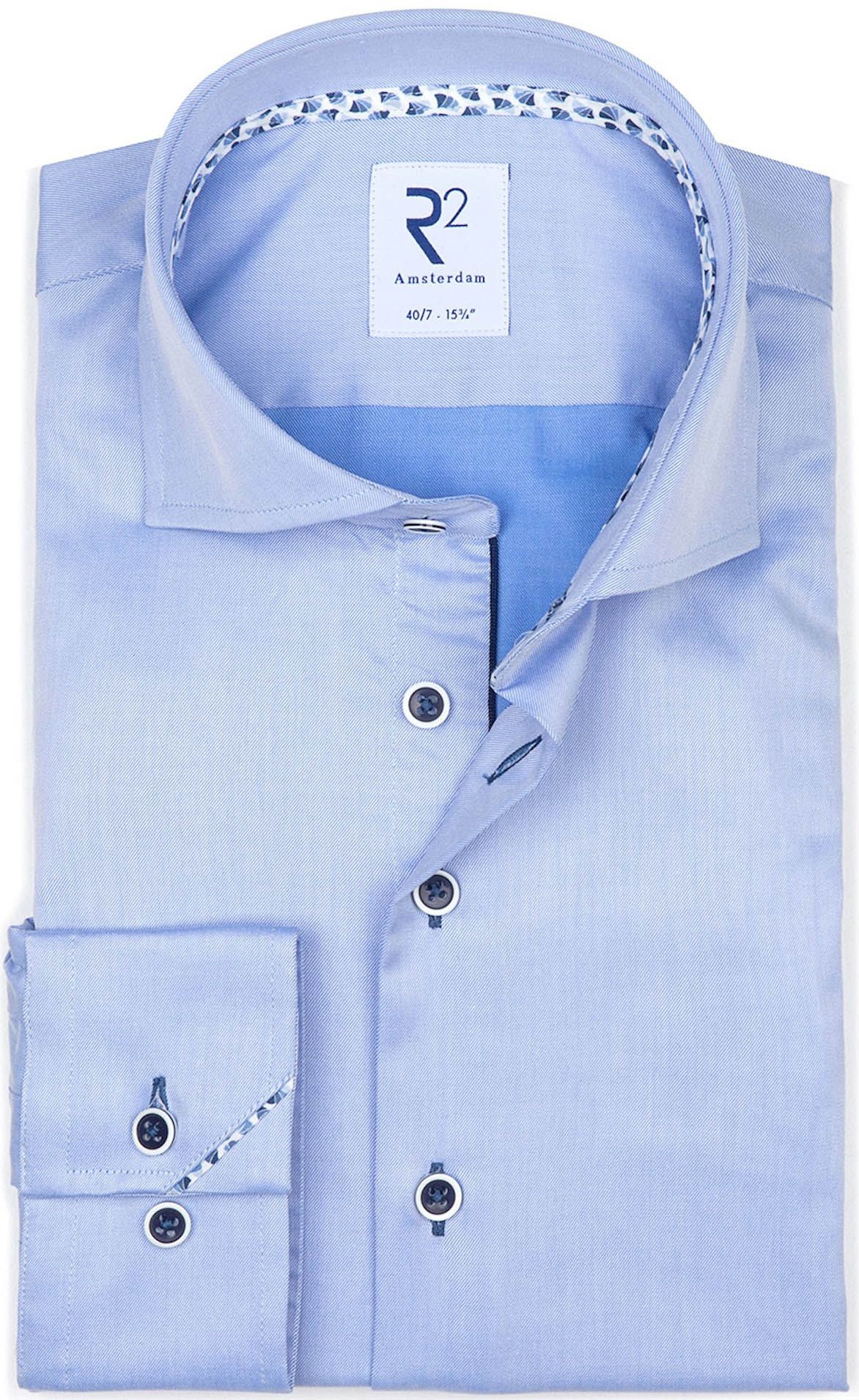 R2 Light Cotton Shirt XLS Blue size 15