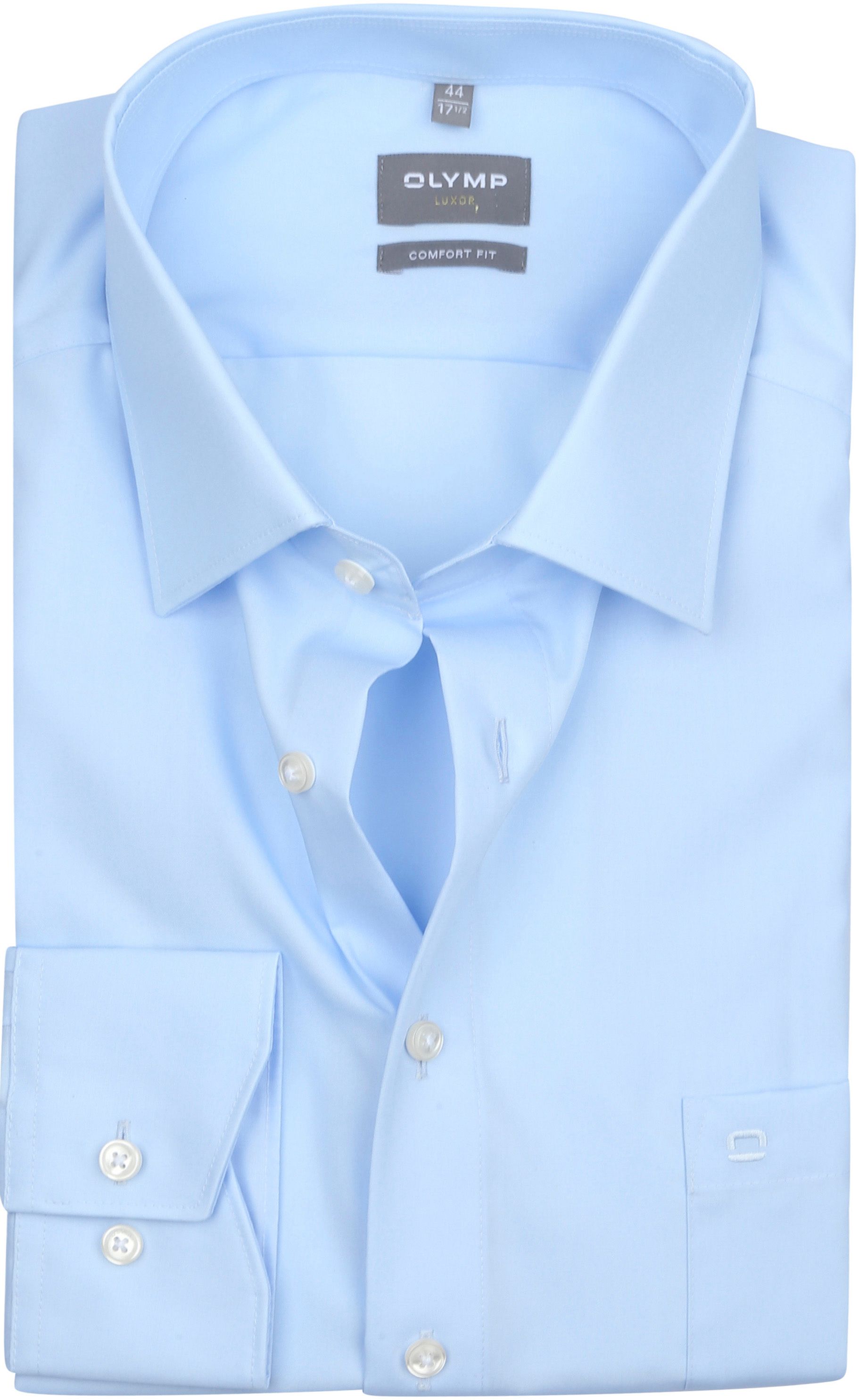 OLYMP Chemise Luxor Coupe Confort Sleeve7 Clair Bleu clair Bleu taille 44