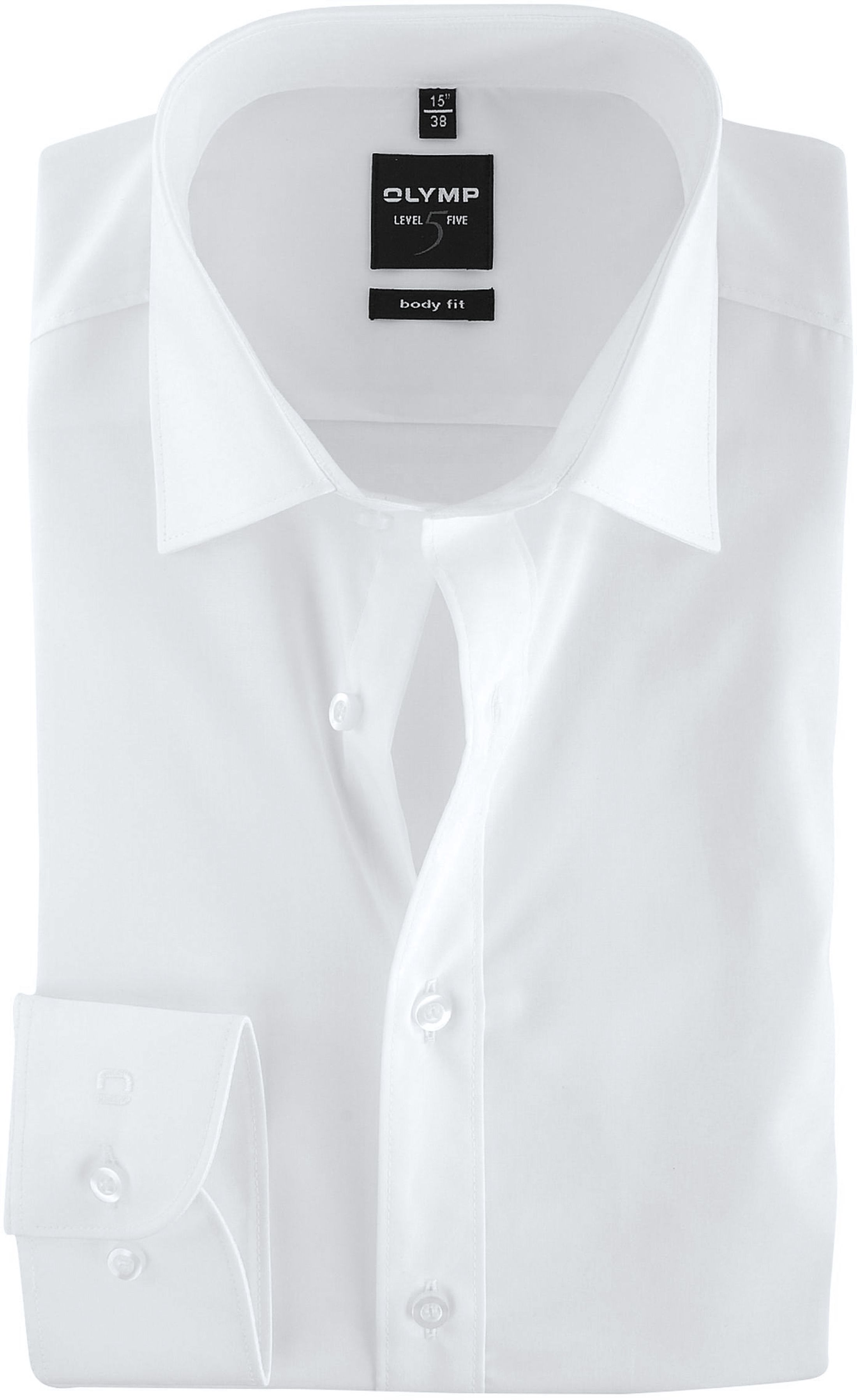 OLYMP Chemise Level Five Coupe Cintrée Blanc taille 39