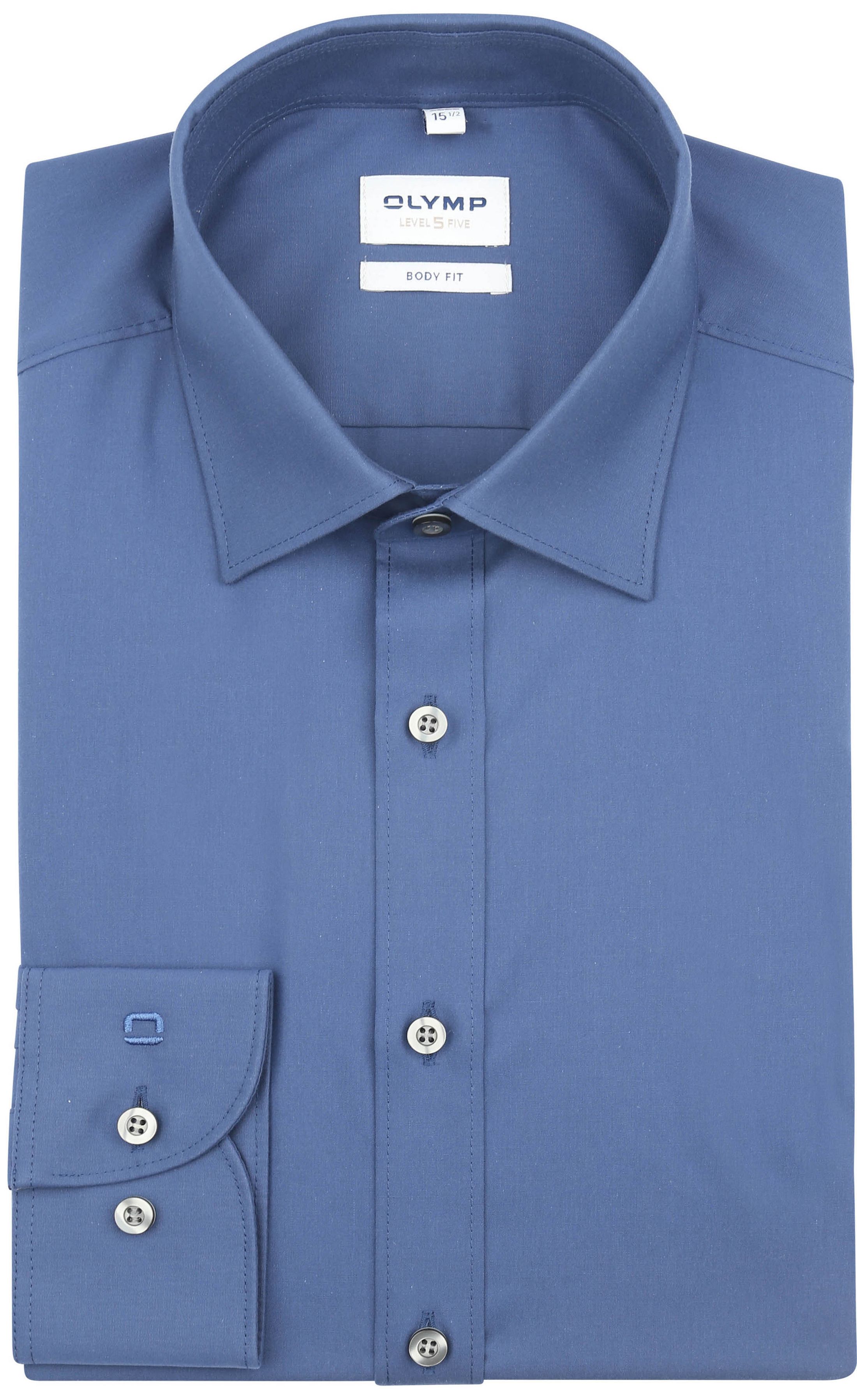 Olymp Shirt Level 5 Dark blue Body Fit 609064-13 order online | Suitable