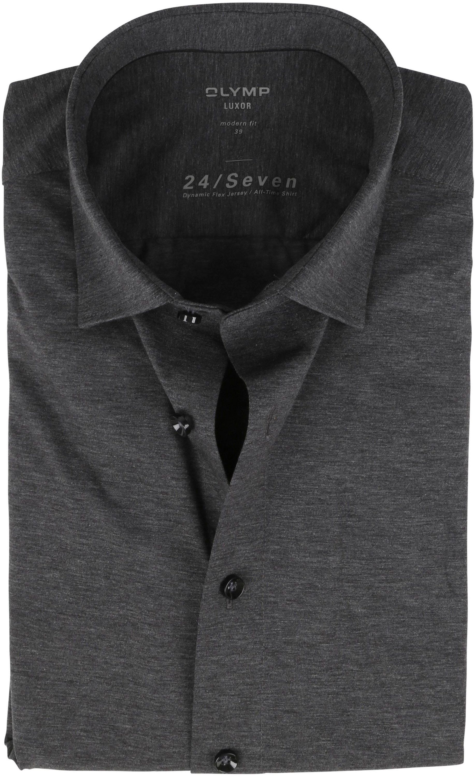 OLYMP Luxor Modern Fit Shirt 24/Seven Dark Grey order online | 120264-67 | Suitable Lithuania