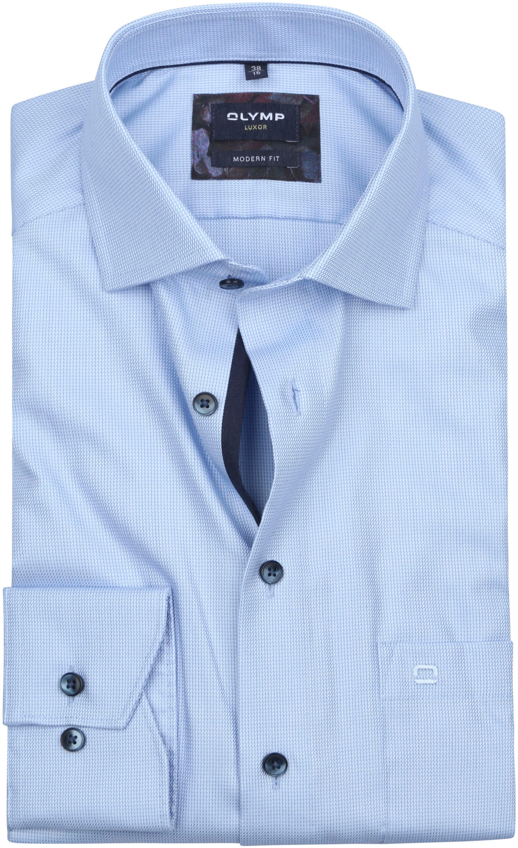 Olymp Chemise Clair Luxor Coupe Moderne Bleu clair Bleu taille 38
