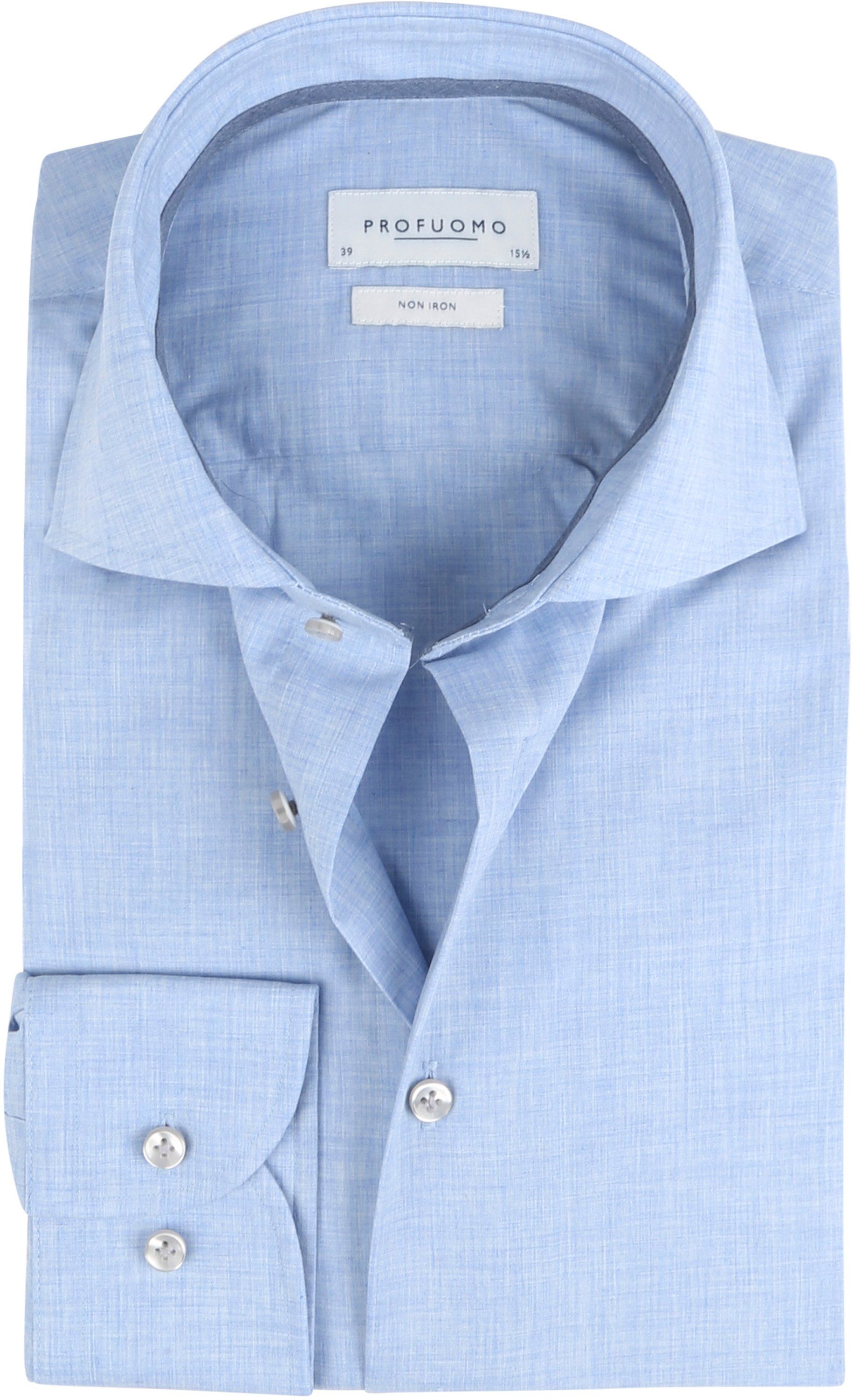 Profuomo Shirt Blue size 14.5