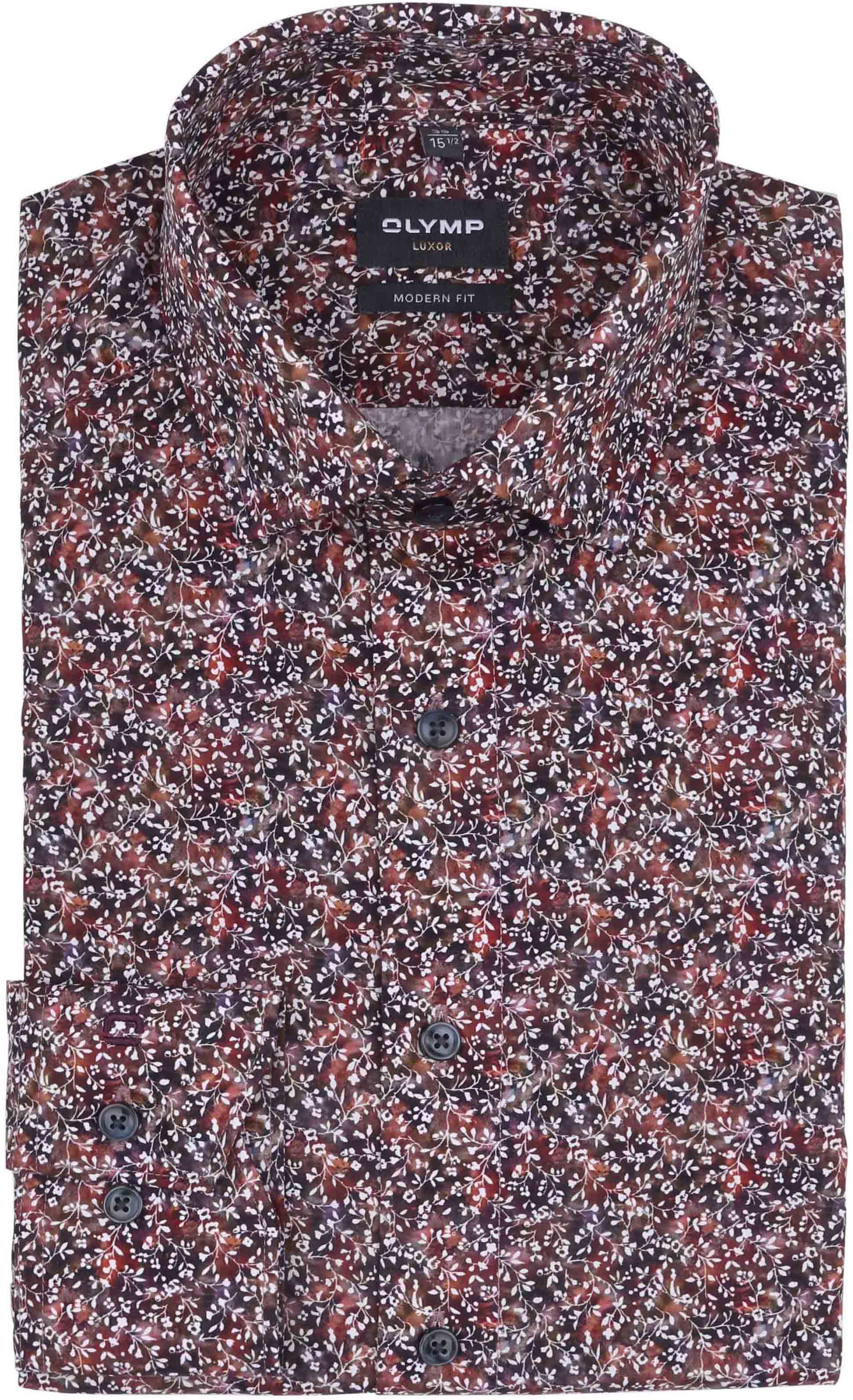 Olymp Luxor Shirt Print Multicolour order online | 121864-97 | Suitable Spain