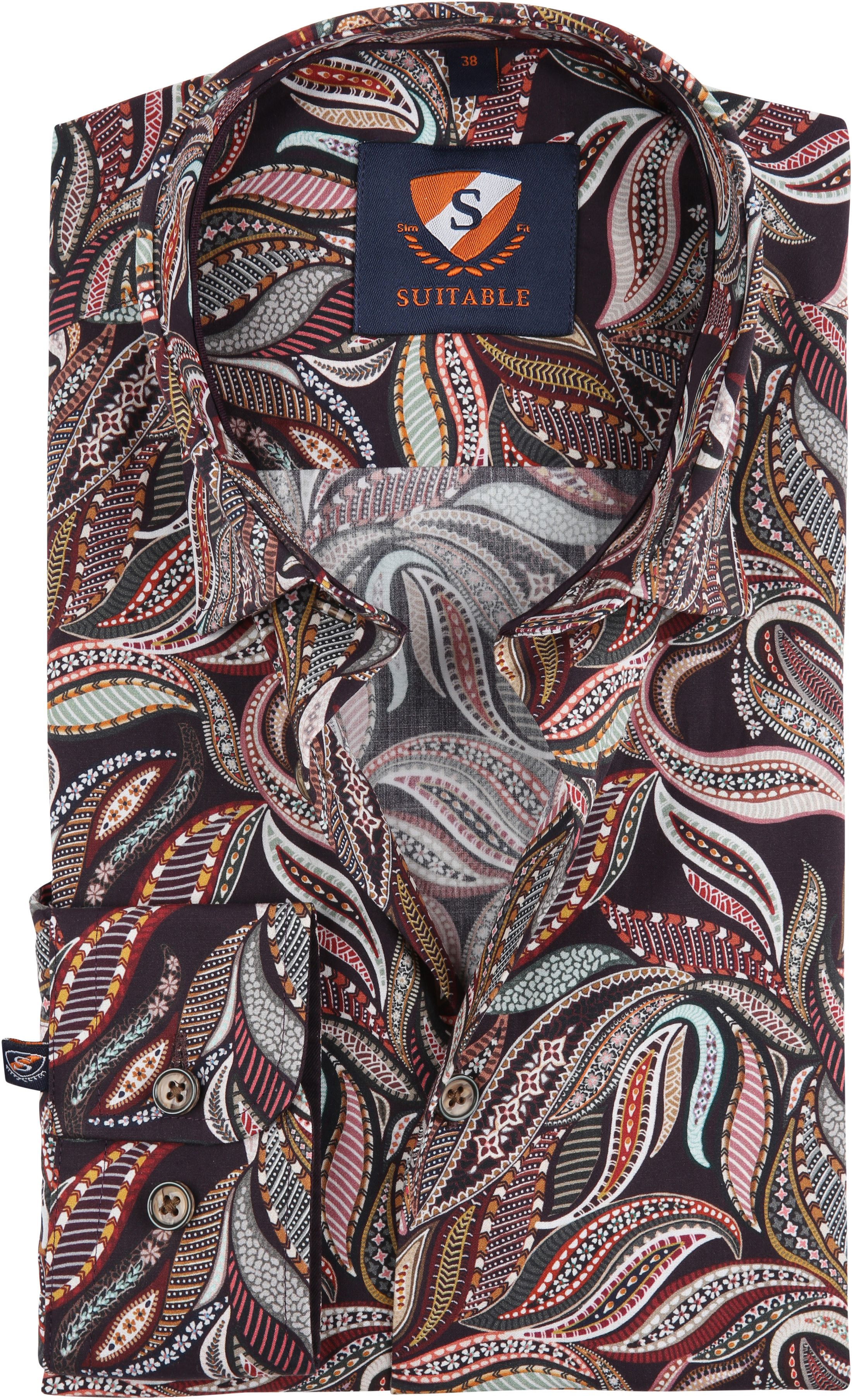 Suitable Shirt Paisley 188-3 188-3 HBD order online | Suitable