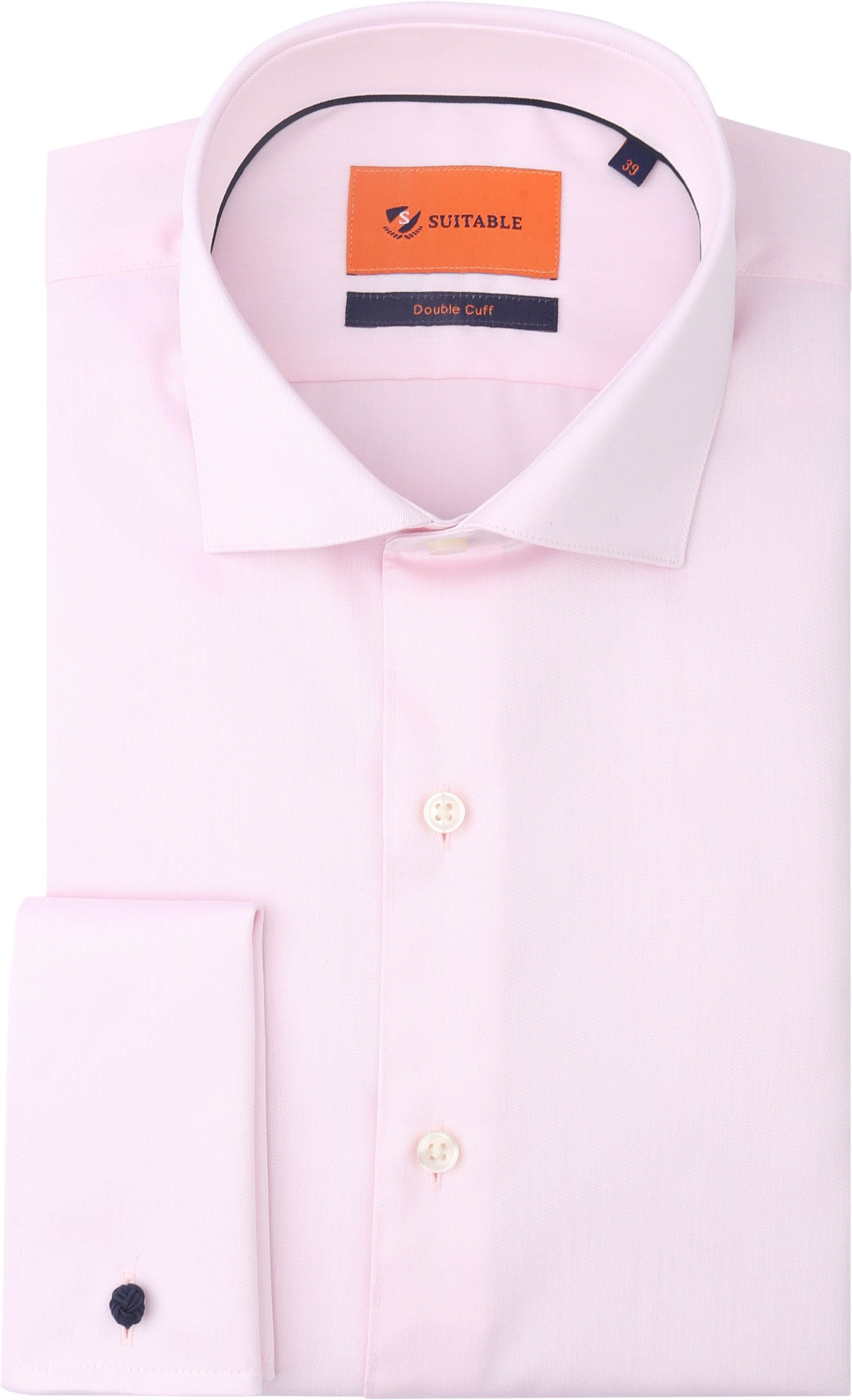 Suitable Shirt Double Cuff Pink order online | DM-07 | Suitable Lithuania